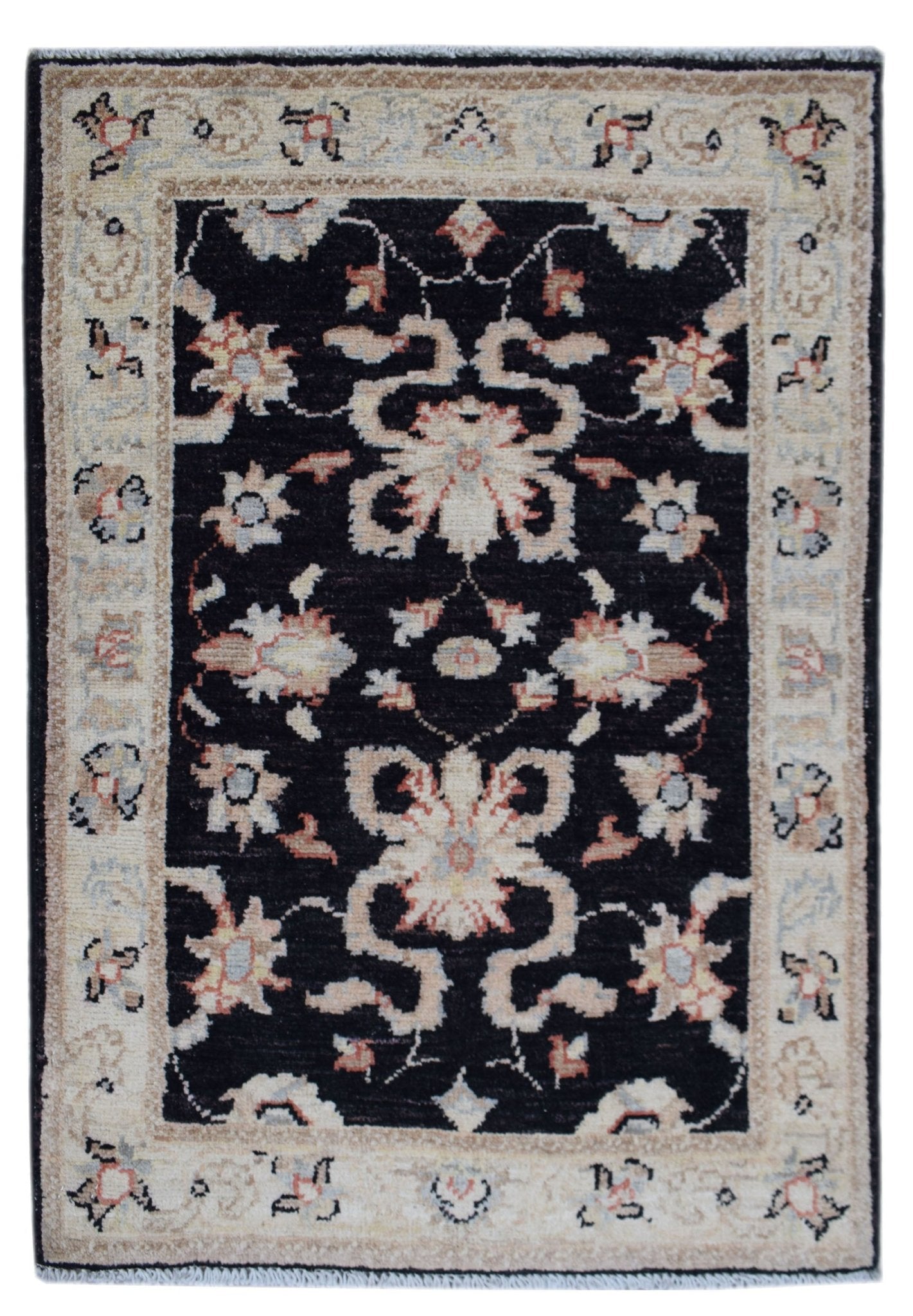 Handmade Mini Chobi Rug | 90 x 62 cm | 3' x 2' - Najaf Rugs & Textile