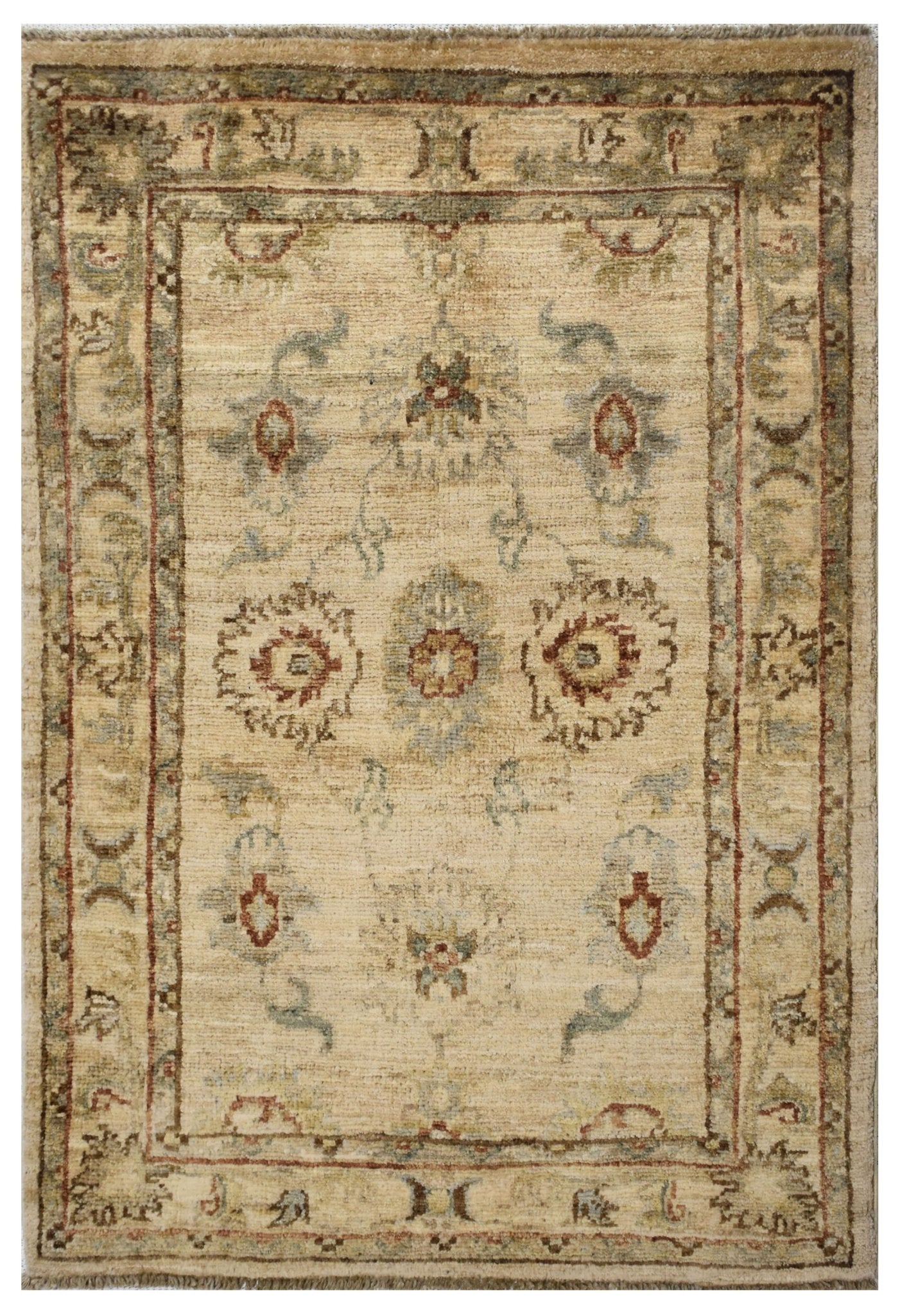 Handmade Mini Chobi Rug | 90 x 63 cm | 2'9" x 2' - Najaf Rugs & Textile