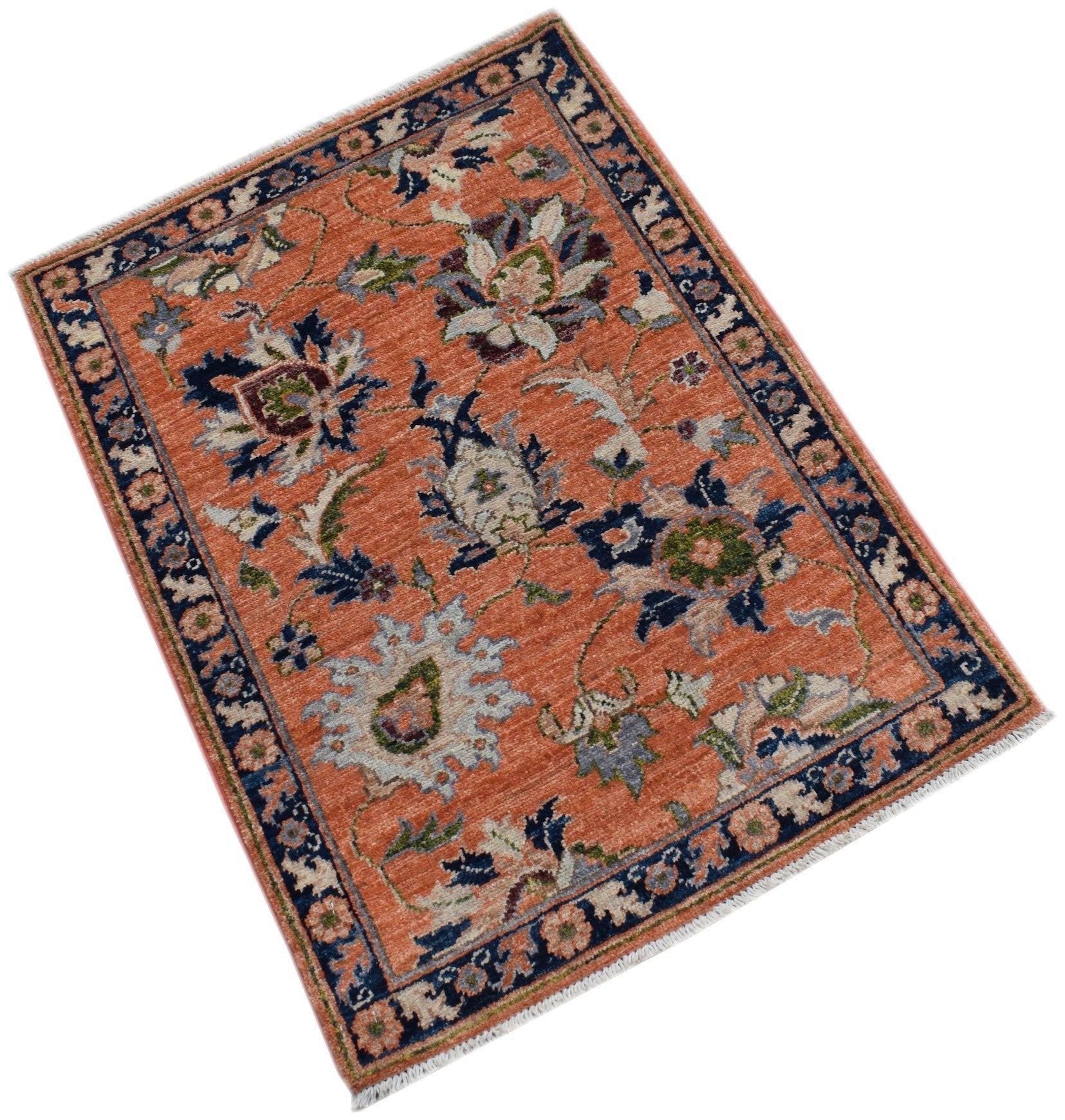 Handmade Mini Chobi Rug | 90 x 65 cm | 2'11" x 2'1" - Najaf Rugs & Textile