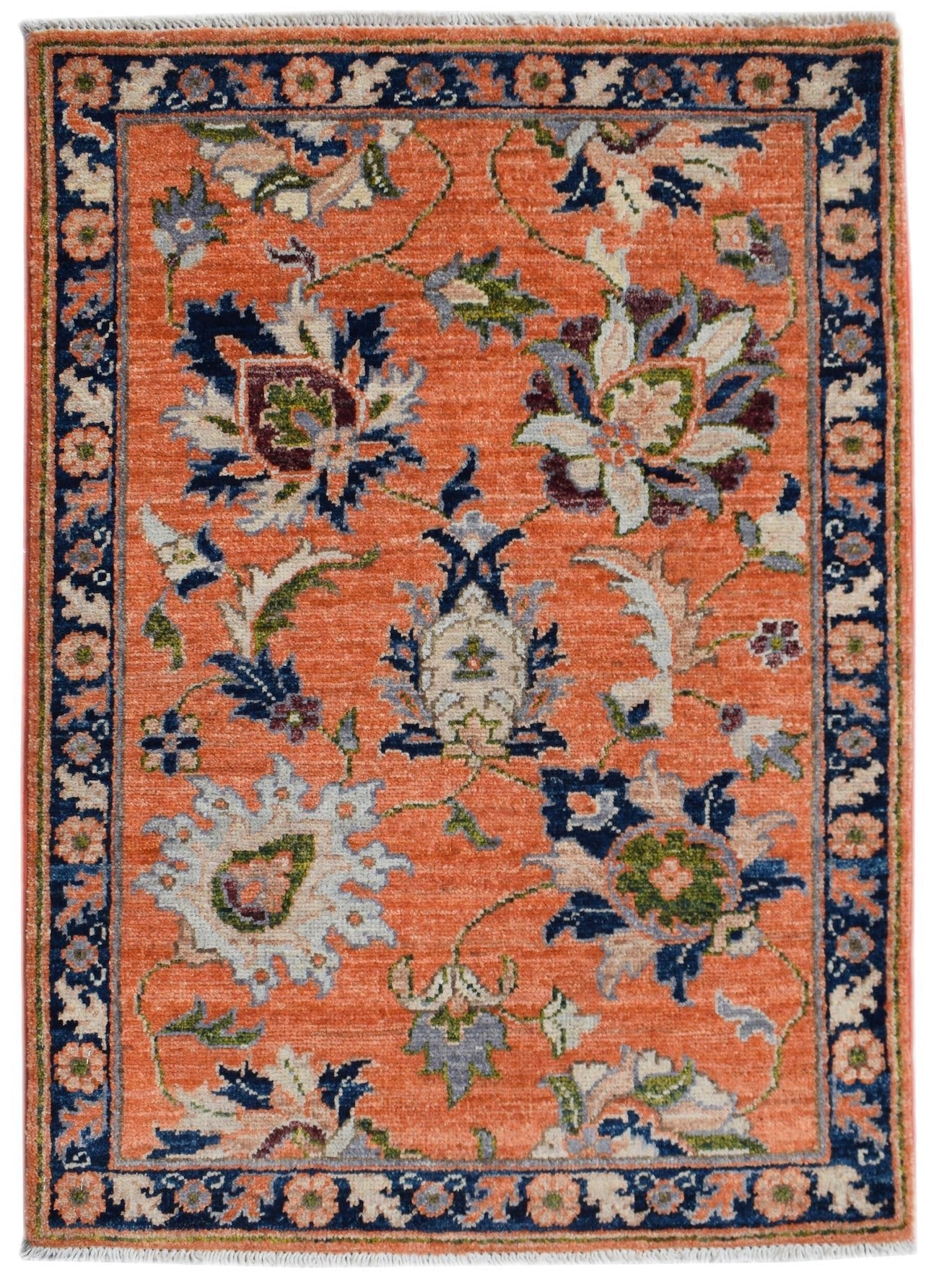 Handmade Mini Chobi Rug | 90 x 65 cm | 2'11" x 2'1" - Najaf Rugs & Textile