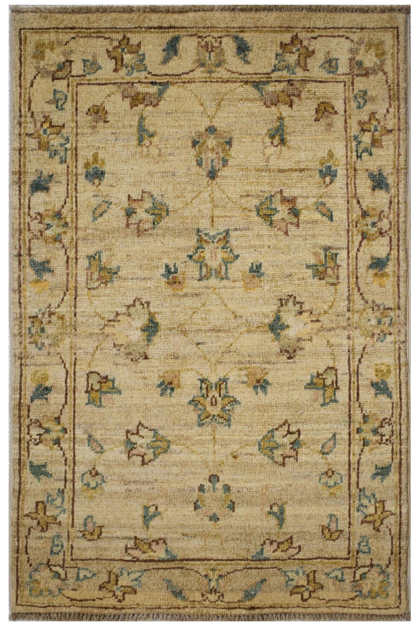 Handmade Mini Chobi Rug | 92 x 60 cm | 3' x 1'9" - Najaf Rugs & Textile