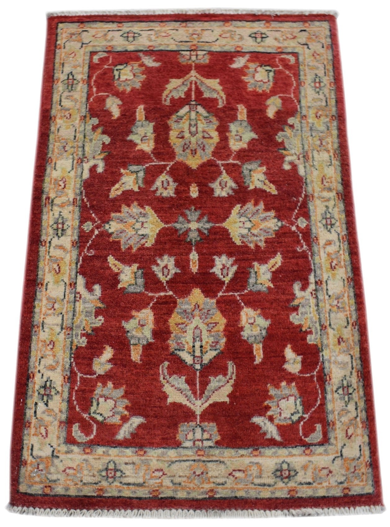Handmade Mini Chobi Rug | 93 x 60 cm | 3' x 1'11" - Najaf Rugs & Textile