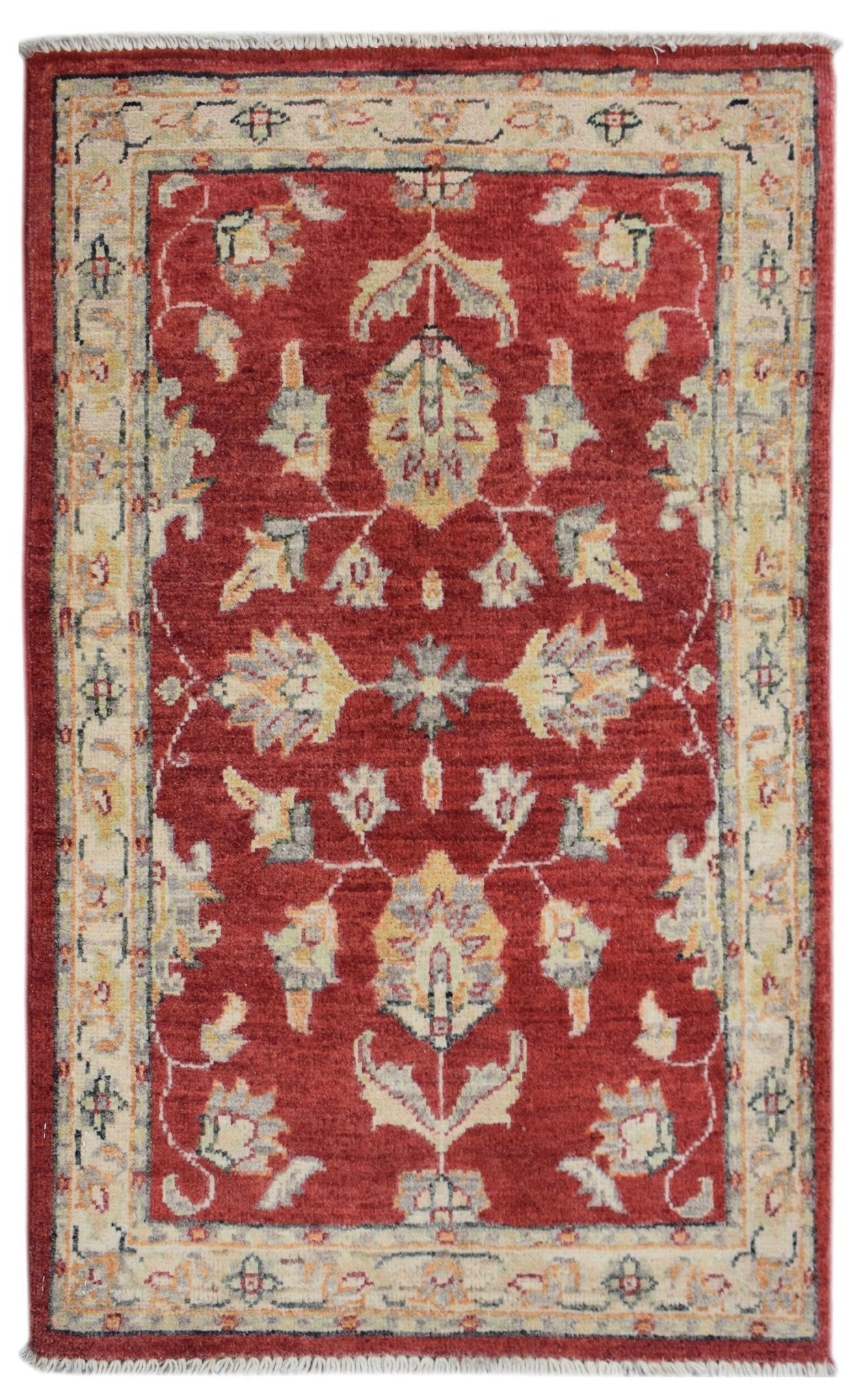 Handmade Mini Chobi Rug | 93 x 60 cm | 3' x 1'11" - Najaf Rugs & Textile