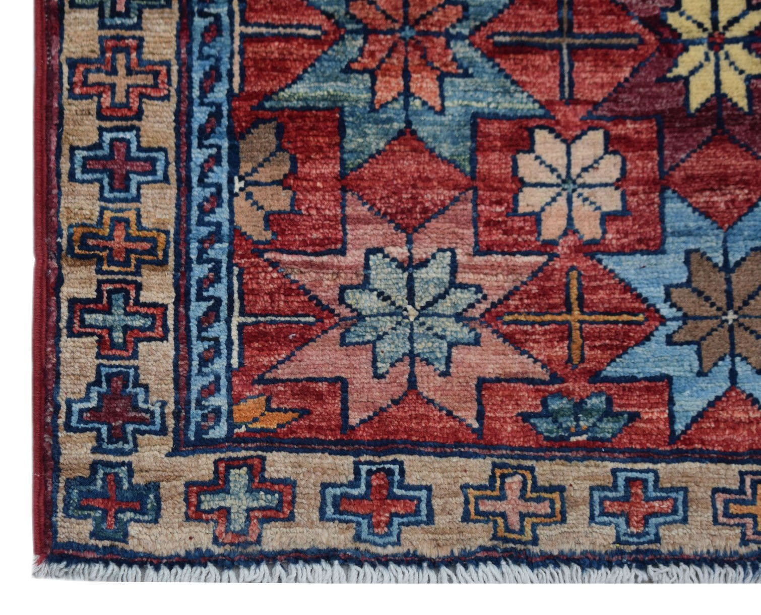 Handmade Mini Chobi Rug | 97 x 55 cm | 3'2" x 1'10" - Najaf Rugs & Textile