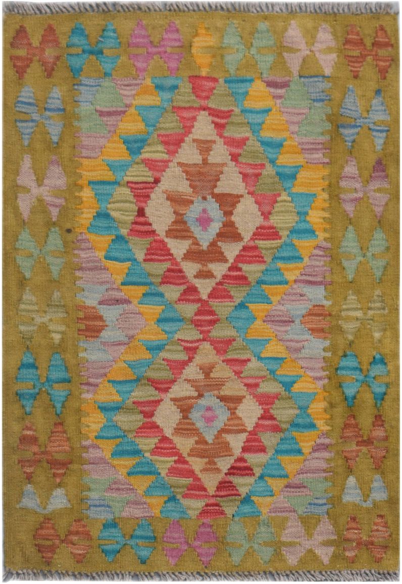 Handmade Mini Kilim Rug | 89 x 65 cm - Najaf Rugs & Textile