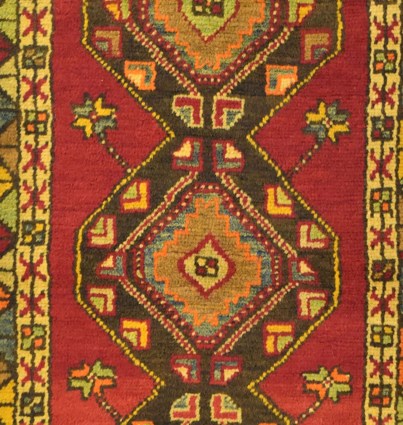 Handmade Mini Tribal Rug | 88 x 46 cm | 2'8" x 1'5" - Najaf Rugs & Textile