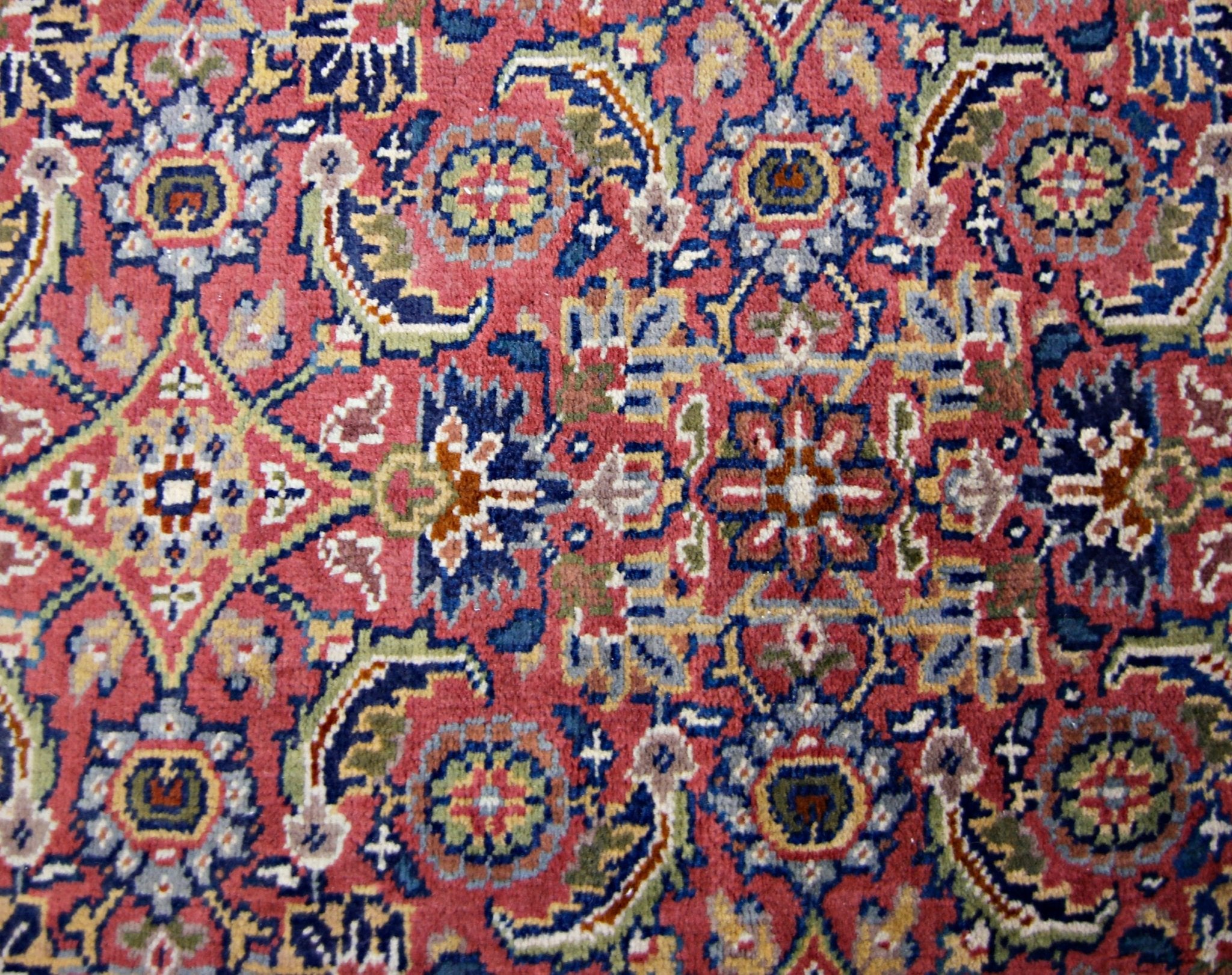 Handmade Mini Vintage Pakistani Rug | 87 x 57 cm | 2'10" x 1'11" - Najaf Rugs & Textile