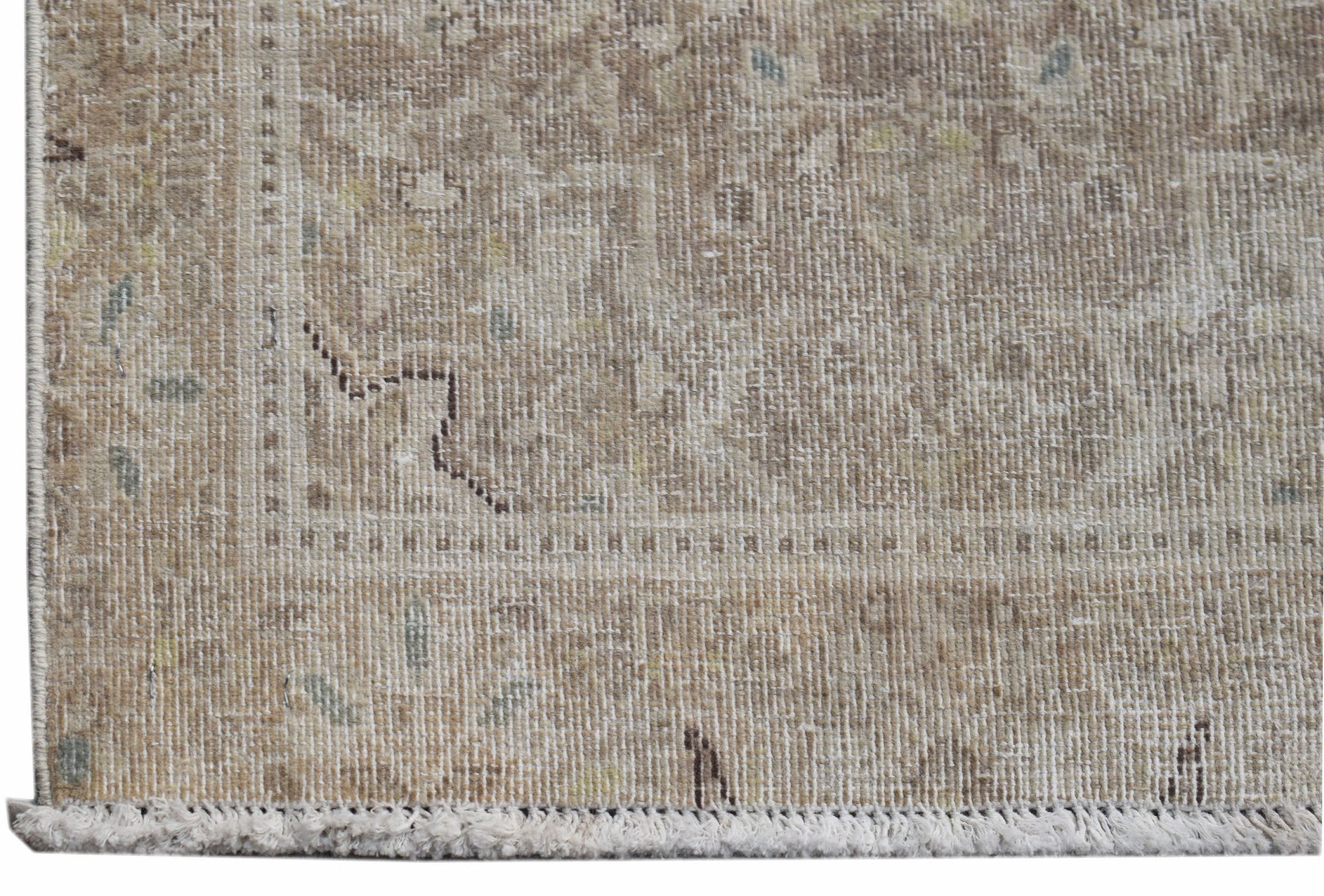 Handmade Mini Vintage Persian Kerman Rug | 106 x 54 cm | 3'6" x 1'9" - Najaf Rugs & Textile