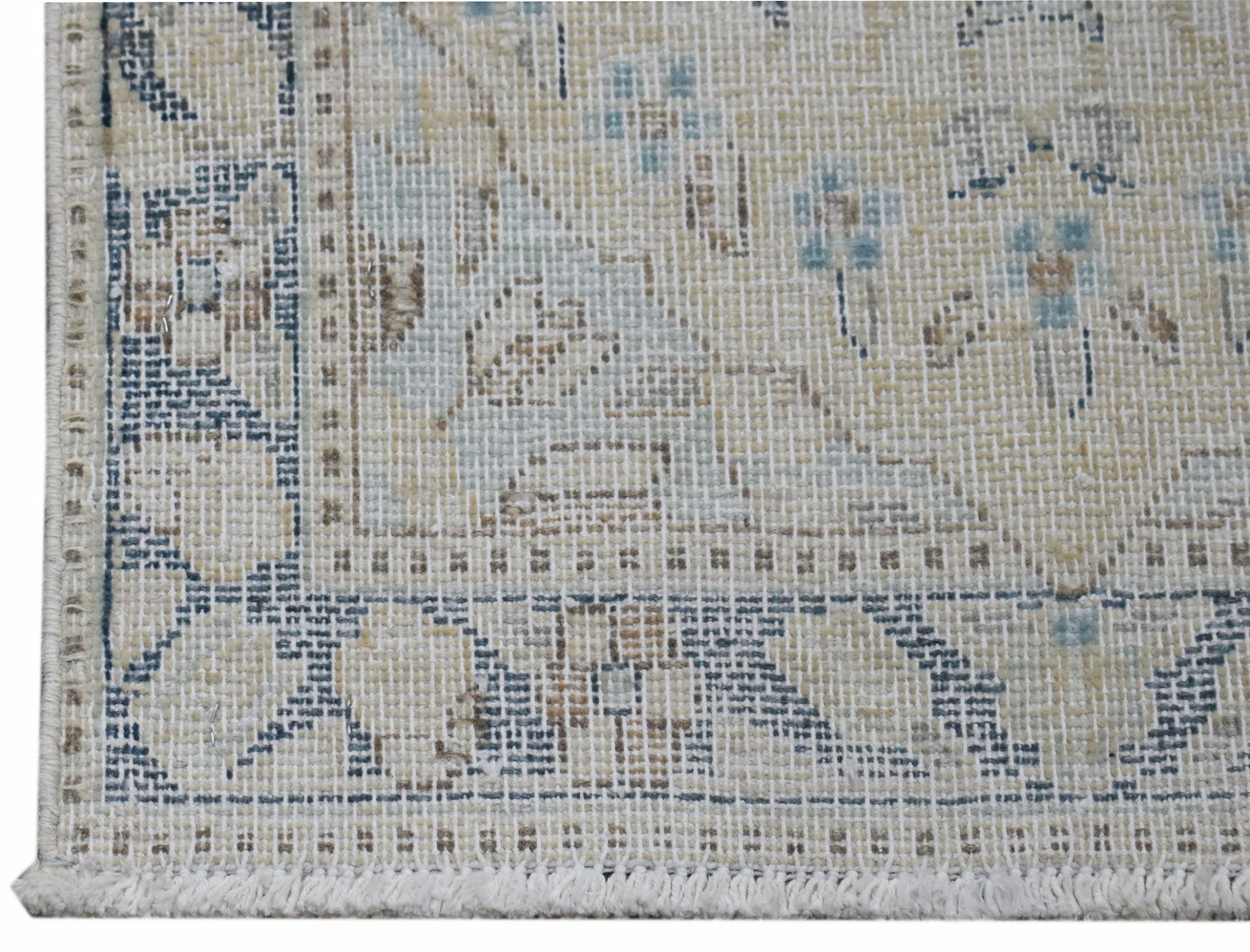 Handmade Mini Vintage Persian Kerman Rug | 53 x 47 cm | 1'9" x 1'7" - Najaf Rugs & Textile