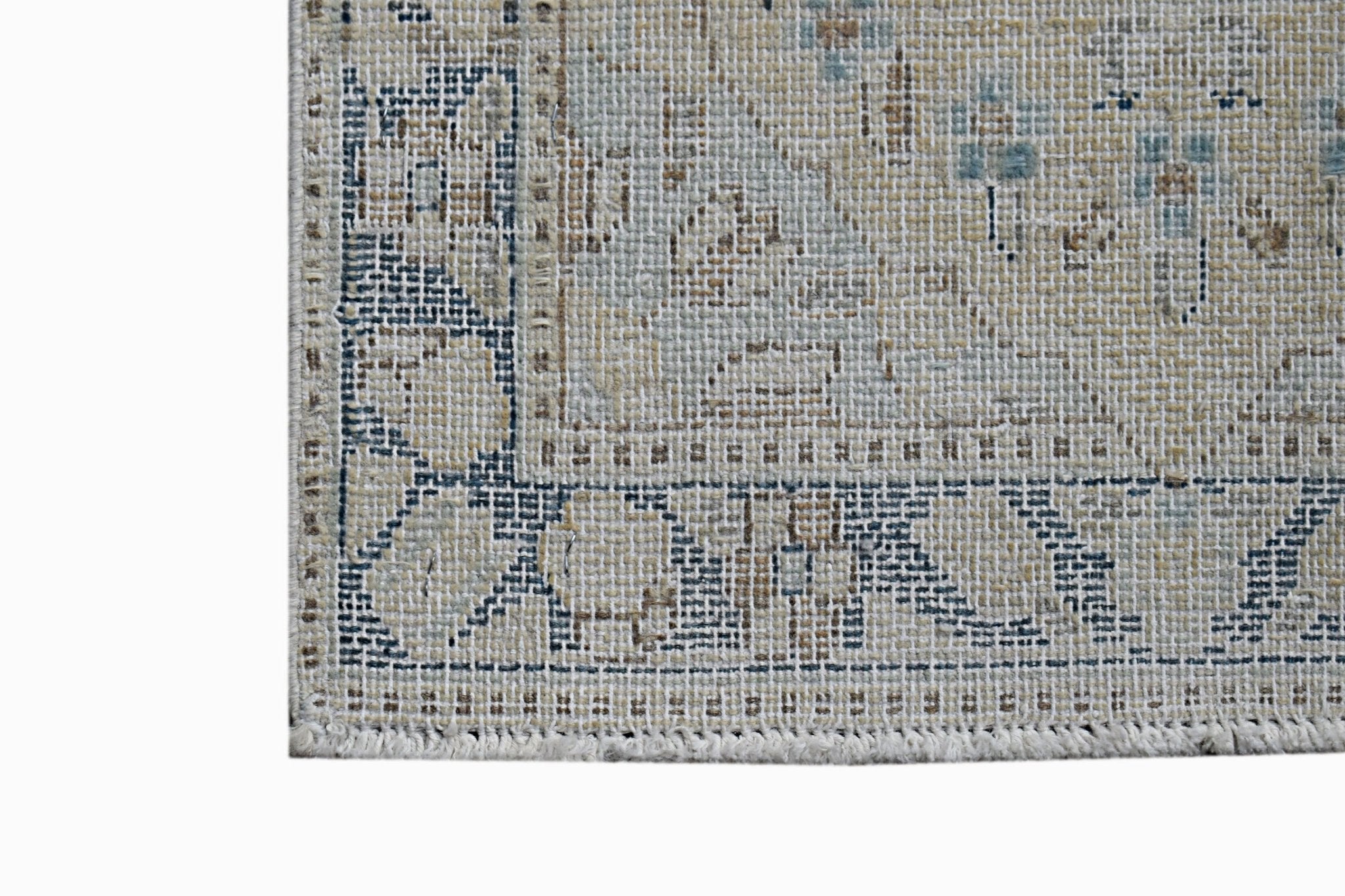 Handmade Mini Vintage Persian Kerman Rug | 54 x 46 cm | 1'10" x 1'6" - Najaf Rugs & Textile