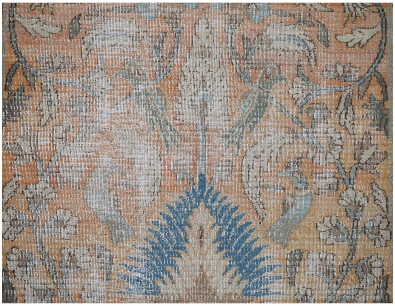 Handmade Mini Vintage Persian Rug | 126 x 86 cm | 4'2" x 2'10" - Najaf Rugs & Textile