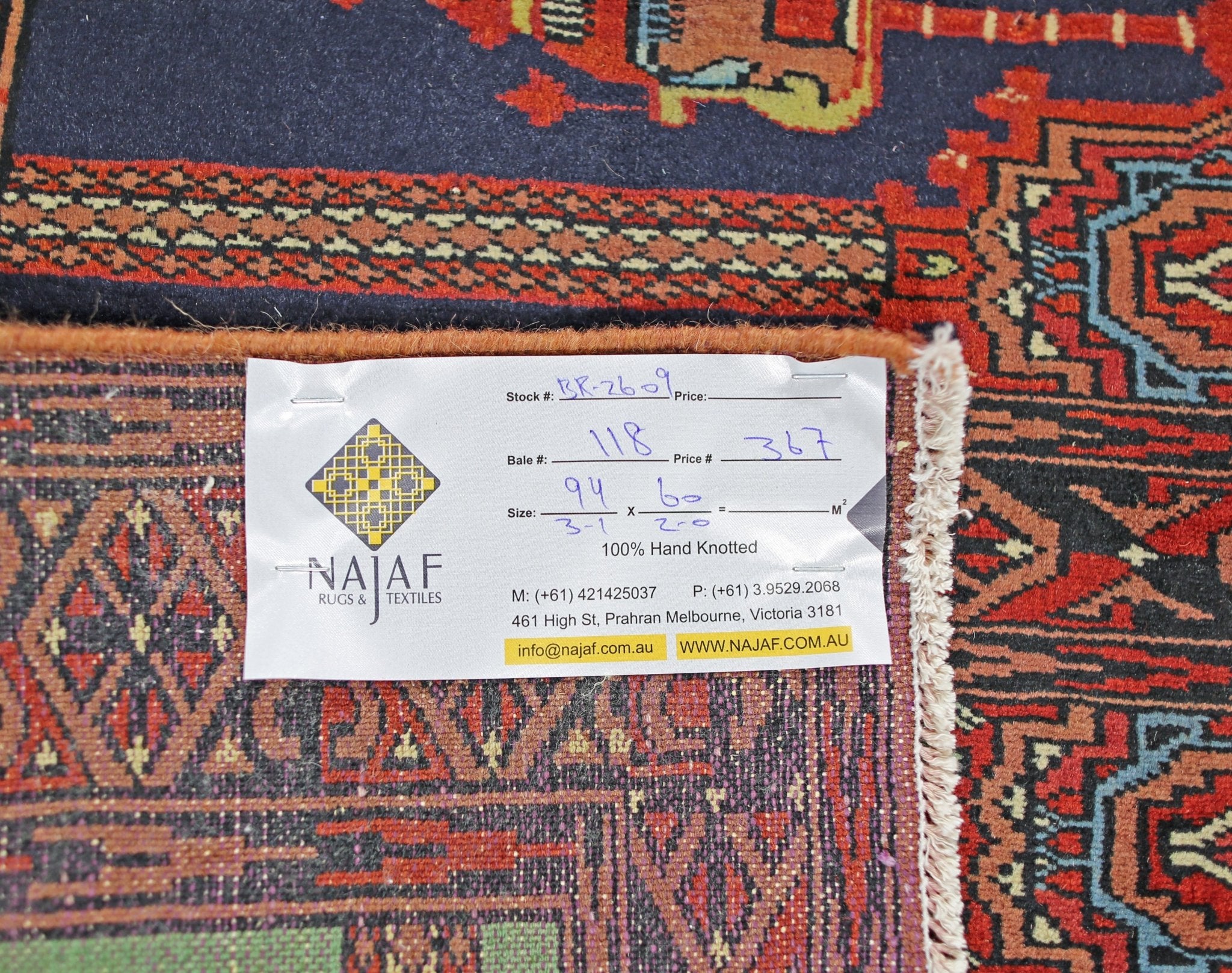Handmade Mini Vintage Princess Bokhara Prayer Rug | 94 x 60 cm | 3'1" x 2' - Najaf Rugs & Textile