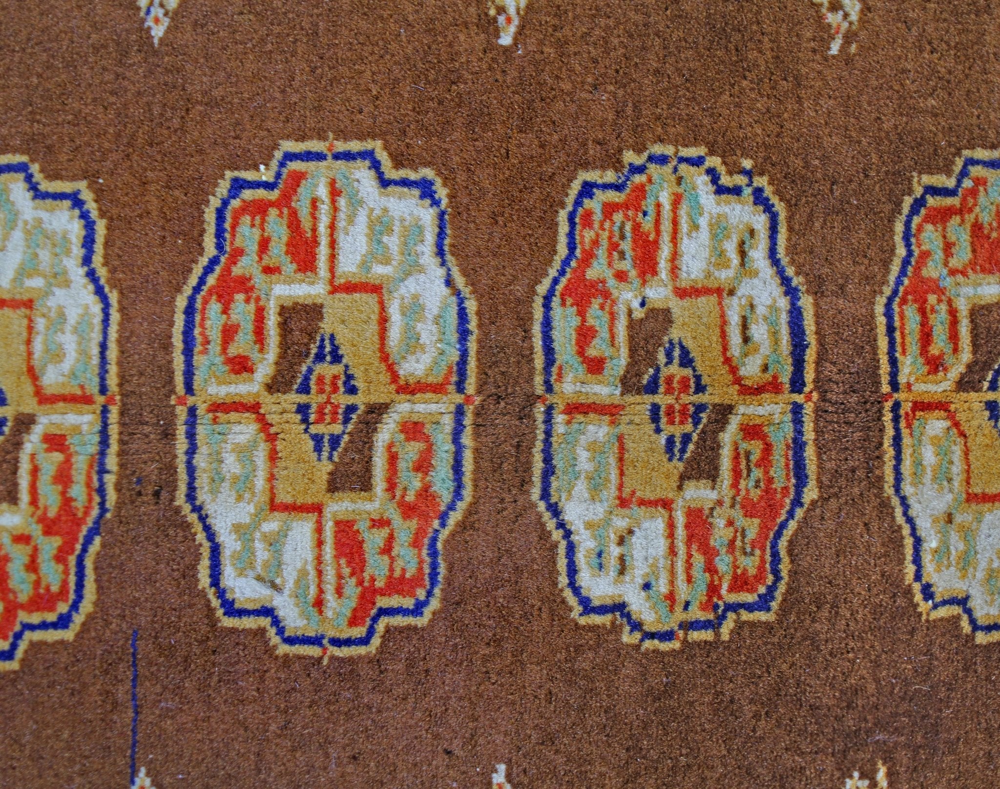 Handmade Mini Vintage Princess Bokhara Rug | 86 x 62 cm | 2'10" x 2' - Najaf Rugs & Textile