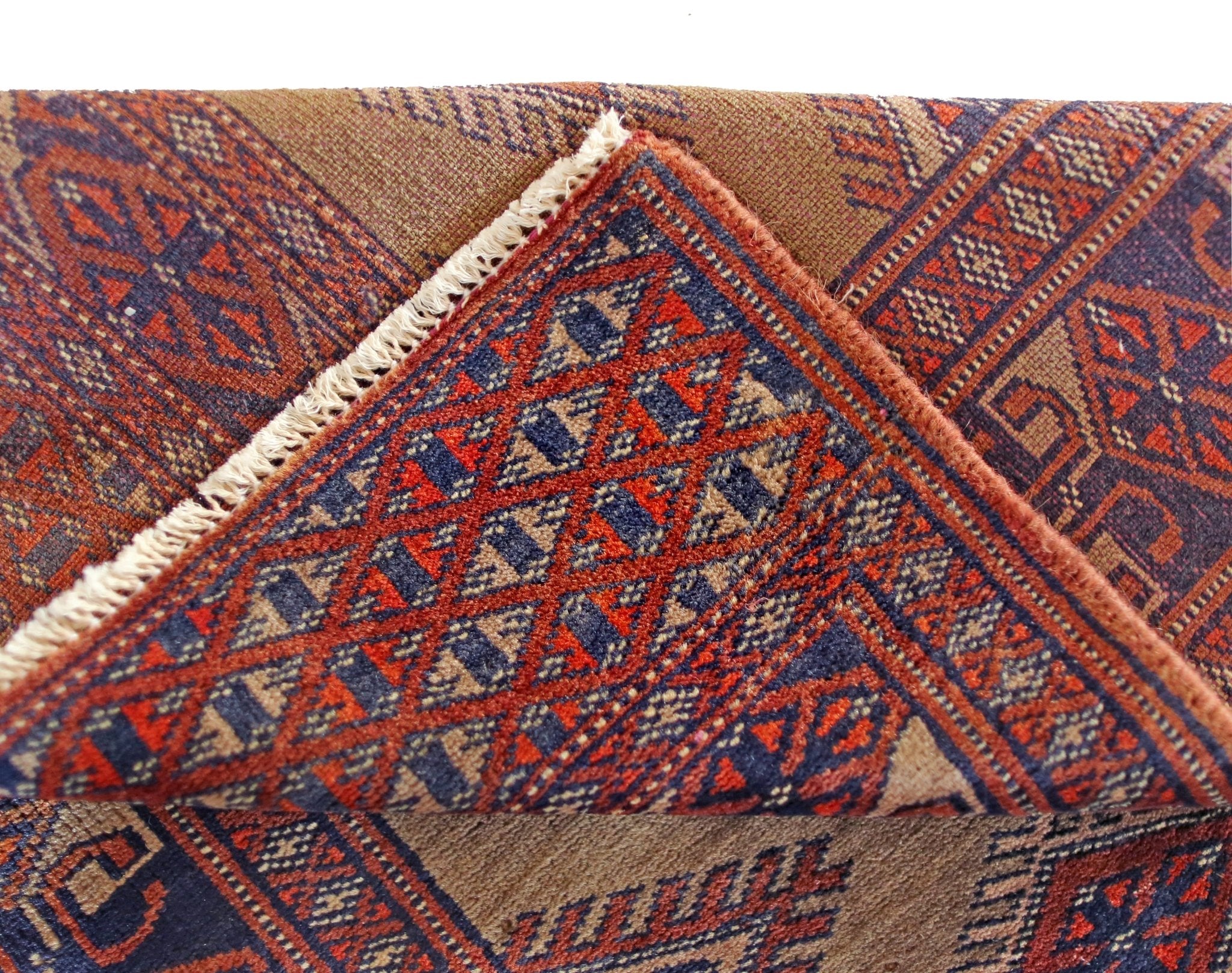 Handmade Mini Vintage Princess Bokhara Rug | 91 x 63 cm | 3' x 2'1" - Najaf Rugs & Textile