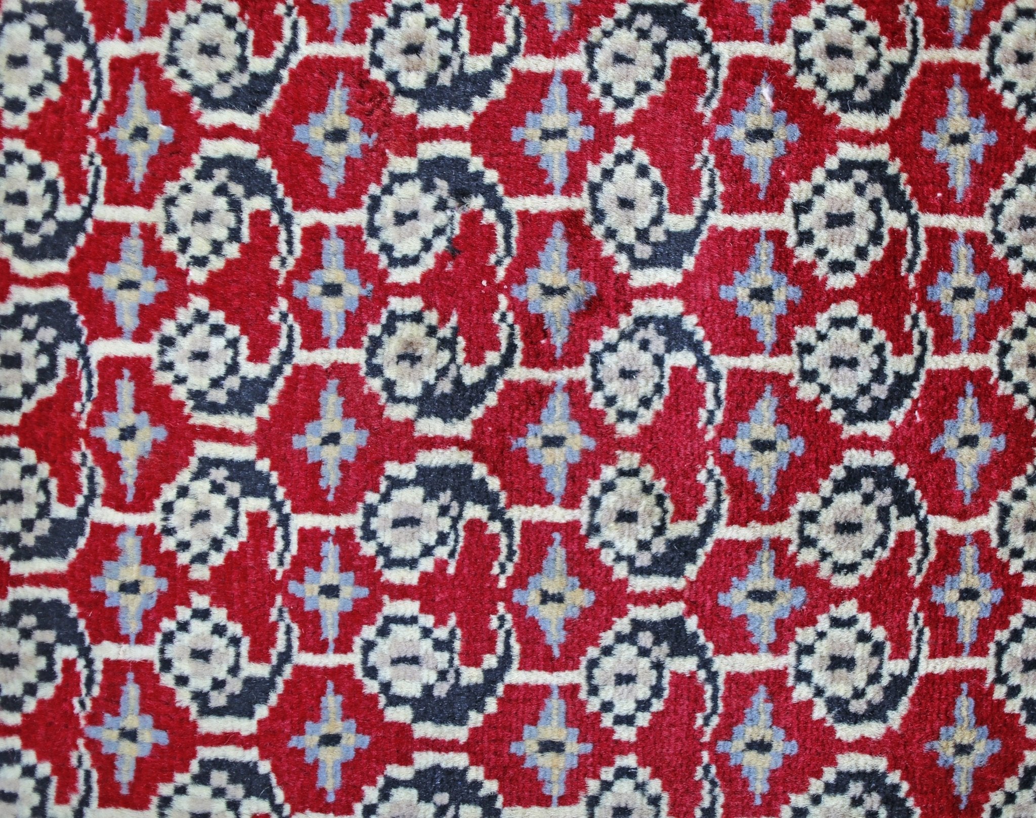 Handmade Mini Vintage Princess Bokhara Rug | 93 x 59 cm | 3' x 1'11" - Najaf Rugs & Textile