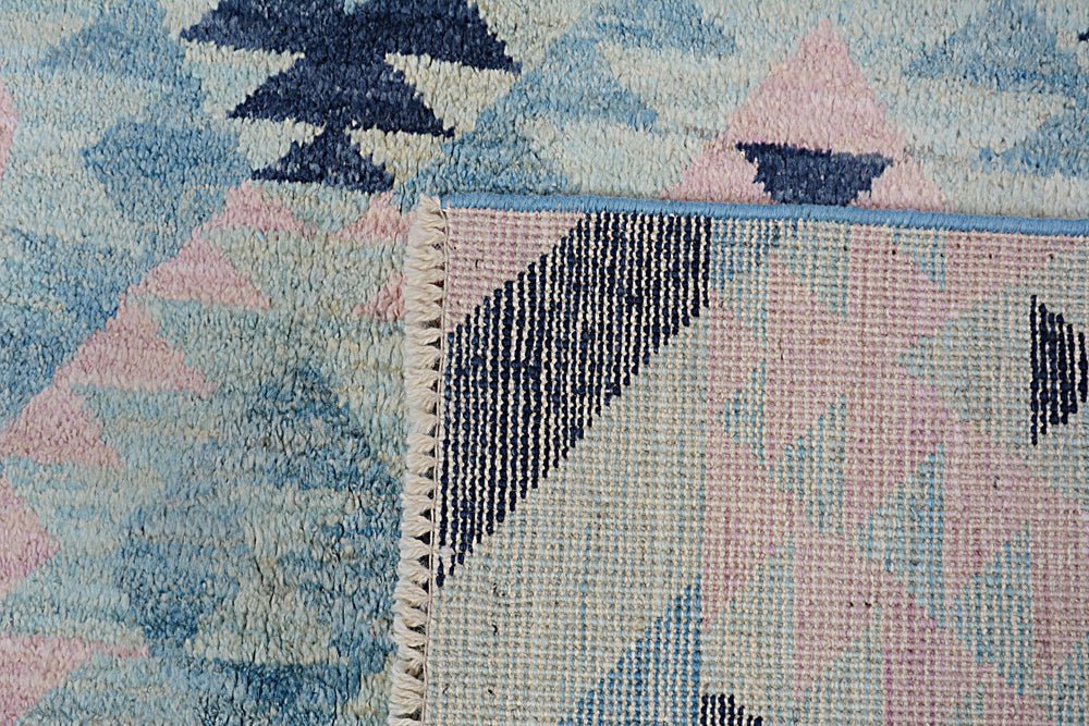 Handmade Modern Maimana Rug | 306 x 208 cm | 10' x 6'8" - Najaf Rugs & Textile