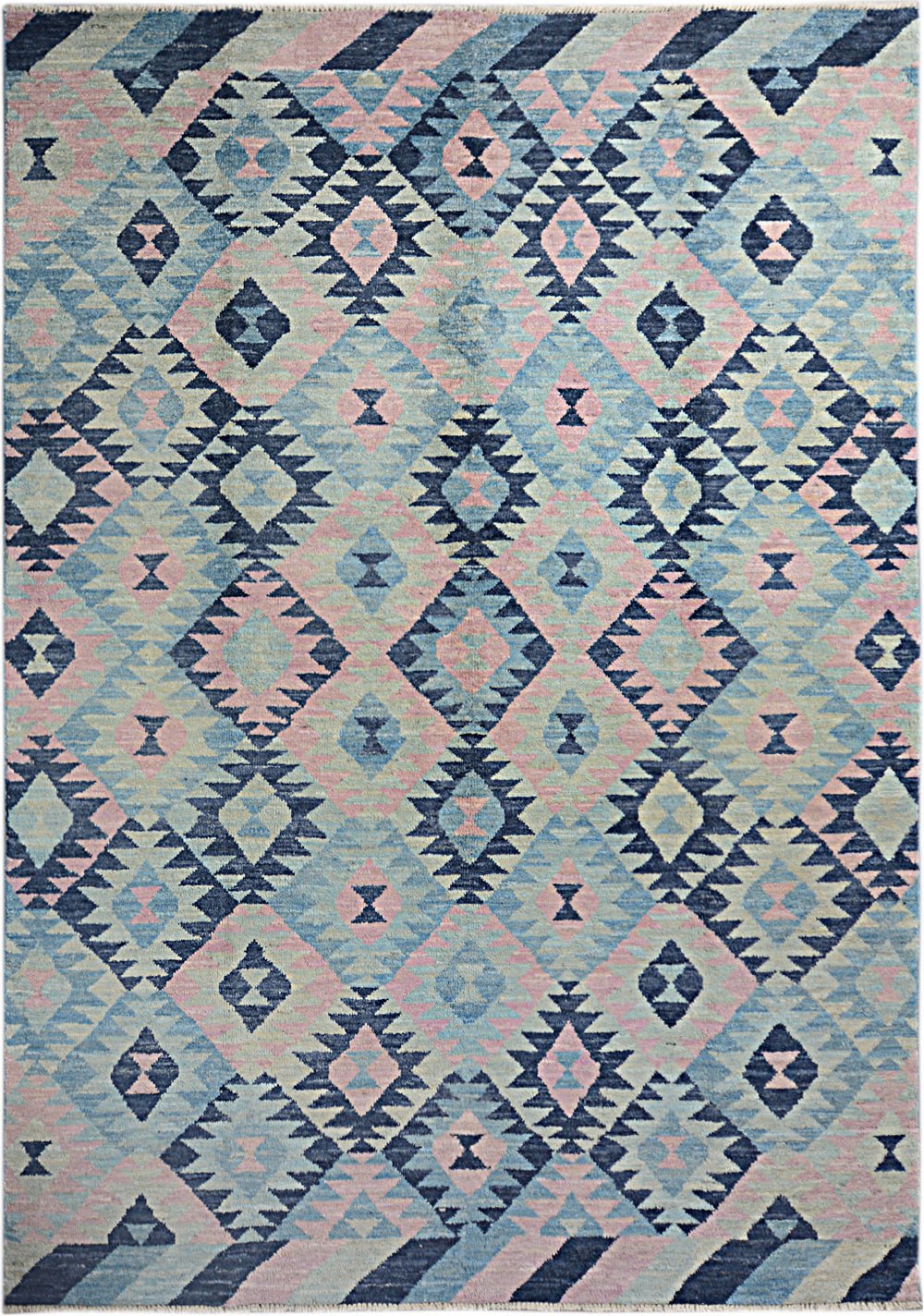 Handmade Modern Maimana Rug | 306 x 208 cm | 10' x 6'8" - Najaf Rugs & Textile