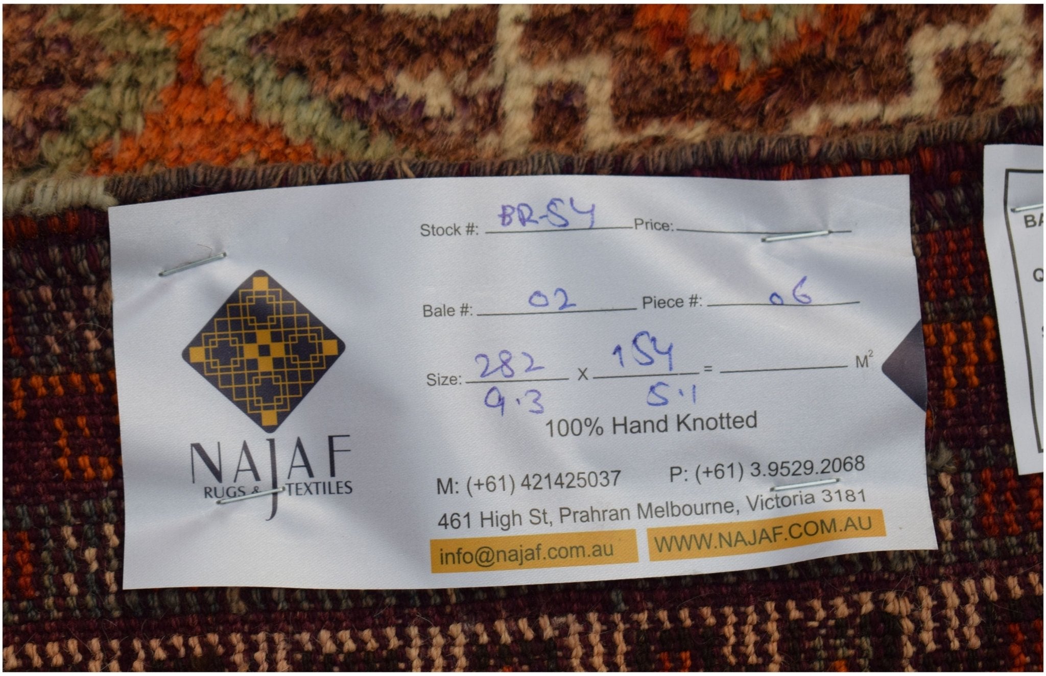 Handmade Old Afghan Shepherd's Rug | 282 x 154 cm | 9'3" x 5'1" - Najaf Rugs & Textile