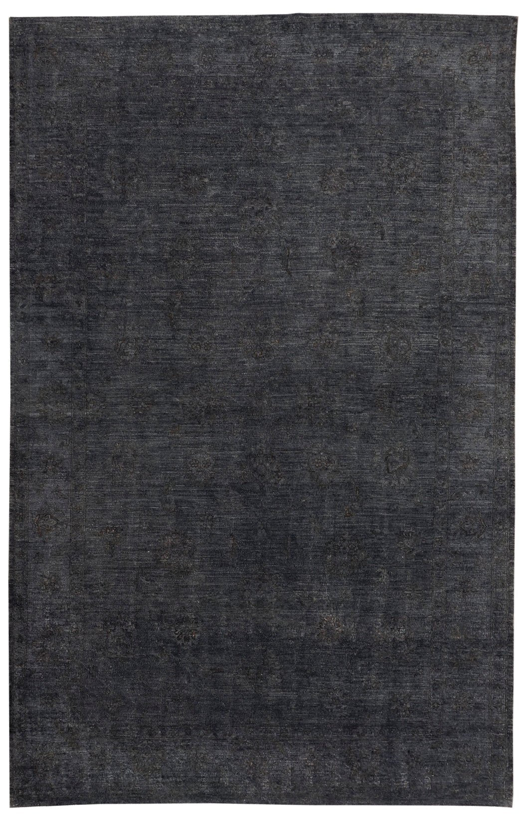Handmade Overdyed Afghan Chobi Rug | 296 x 198 cm | 9'7" x 6'5" - Najaf Rugs & Textile