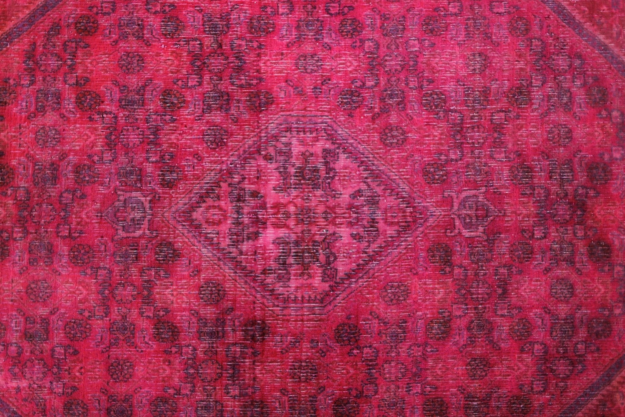 Handmade Overdyed Persian Senneh Rug | 160 x 114 cm | 5'3" x 3'9" - Najaf Rugs & Textile