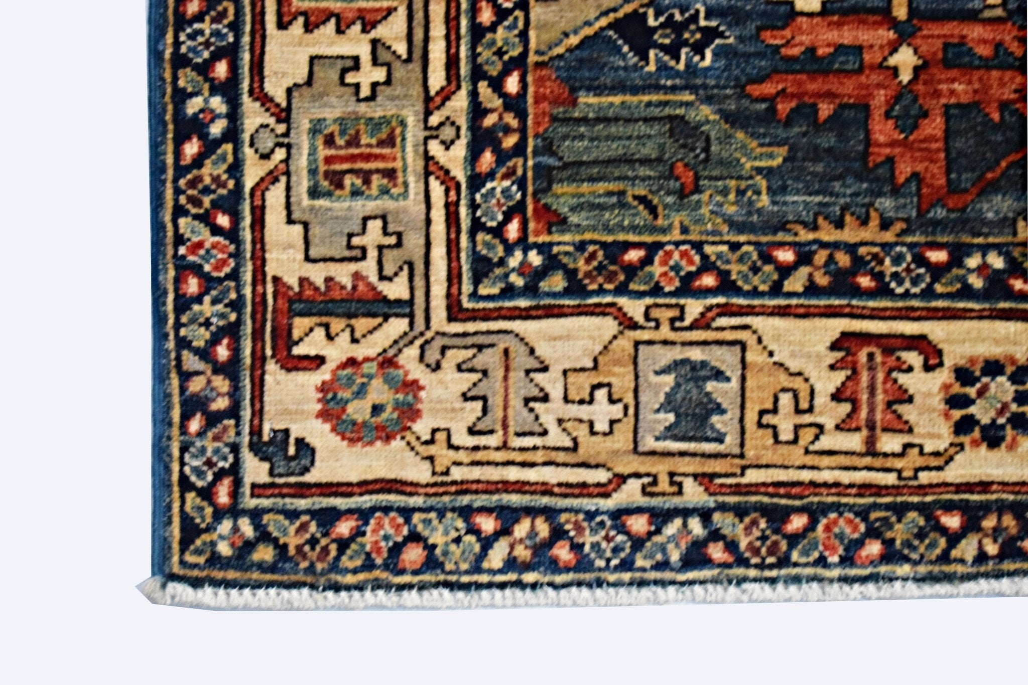 Handmade Traditional Afghan Chobi Rug | 184 x 124 cm | 6'1" x 4'1" - Najaf Rugs & Textile