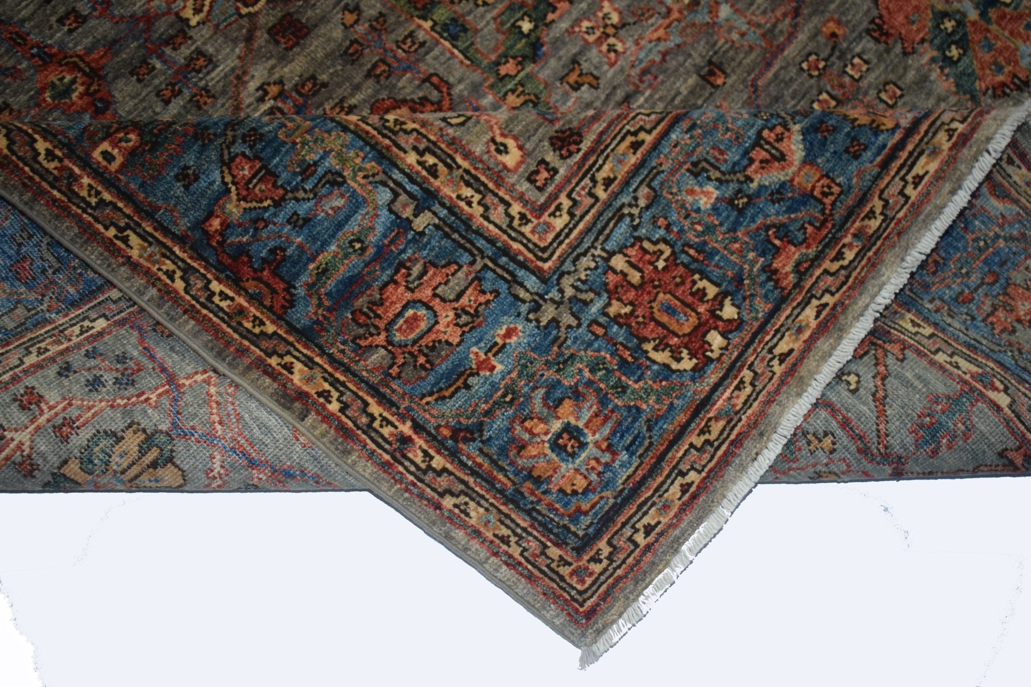 Handmade Traditional Afghan Chobi Rug | 214 x 152 cm | 7' x 5' - Najaf Rugs & Textile