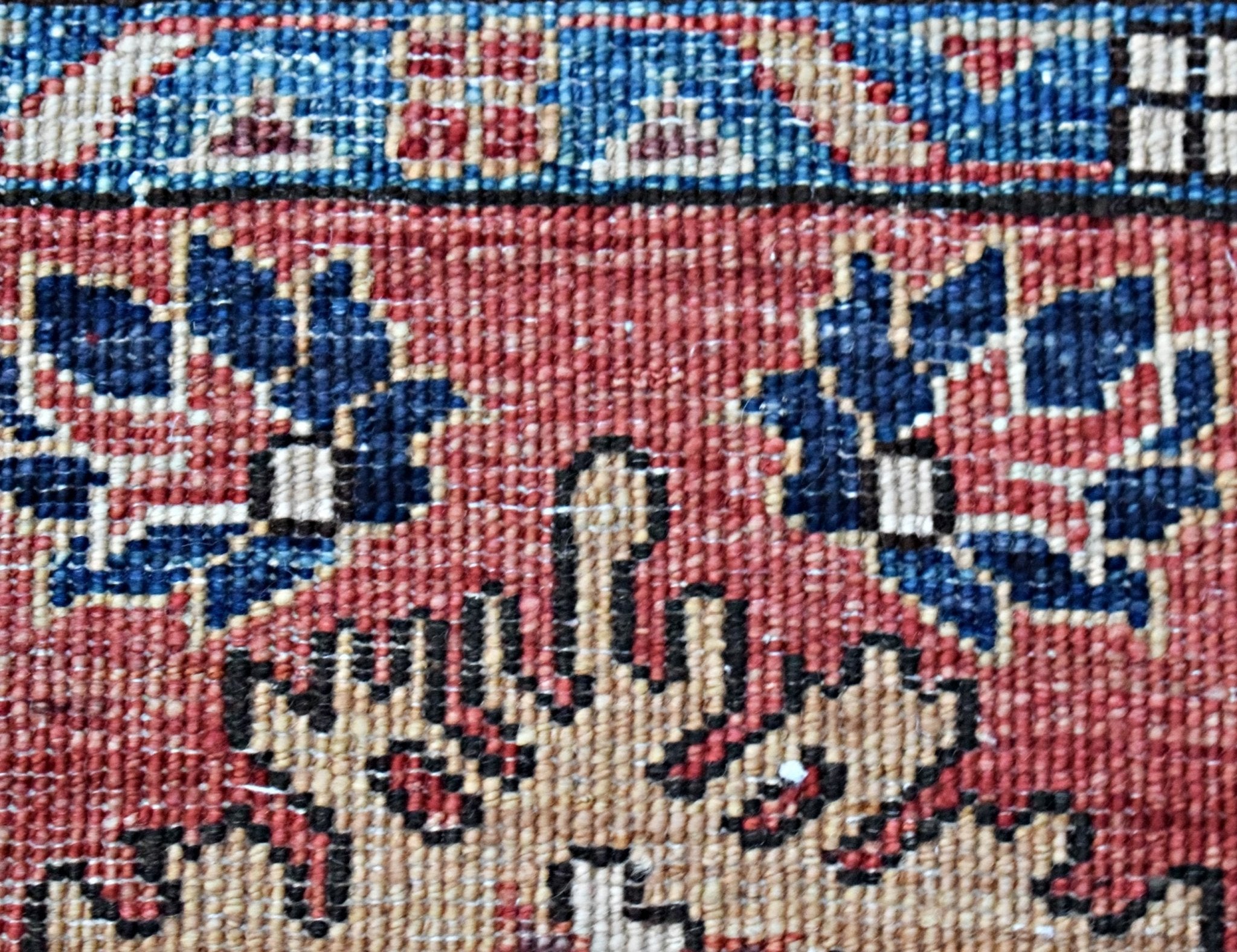 Handmade Traditional Afghan Chobi Rug | 216 x 155 cm | 7'1" x 5'1" - Najaf Rugs & Textile