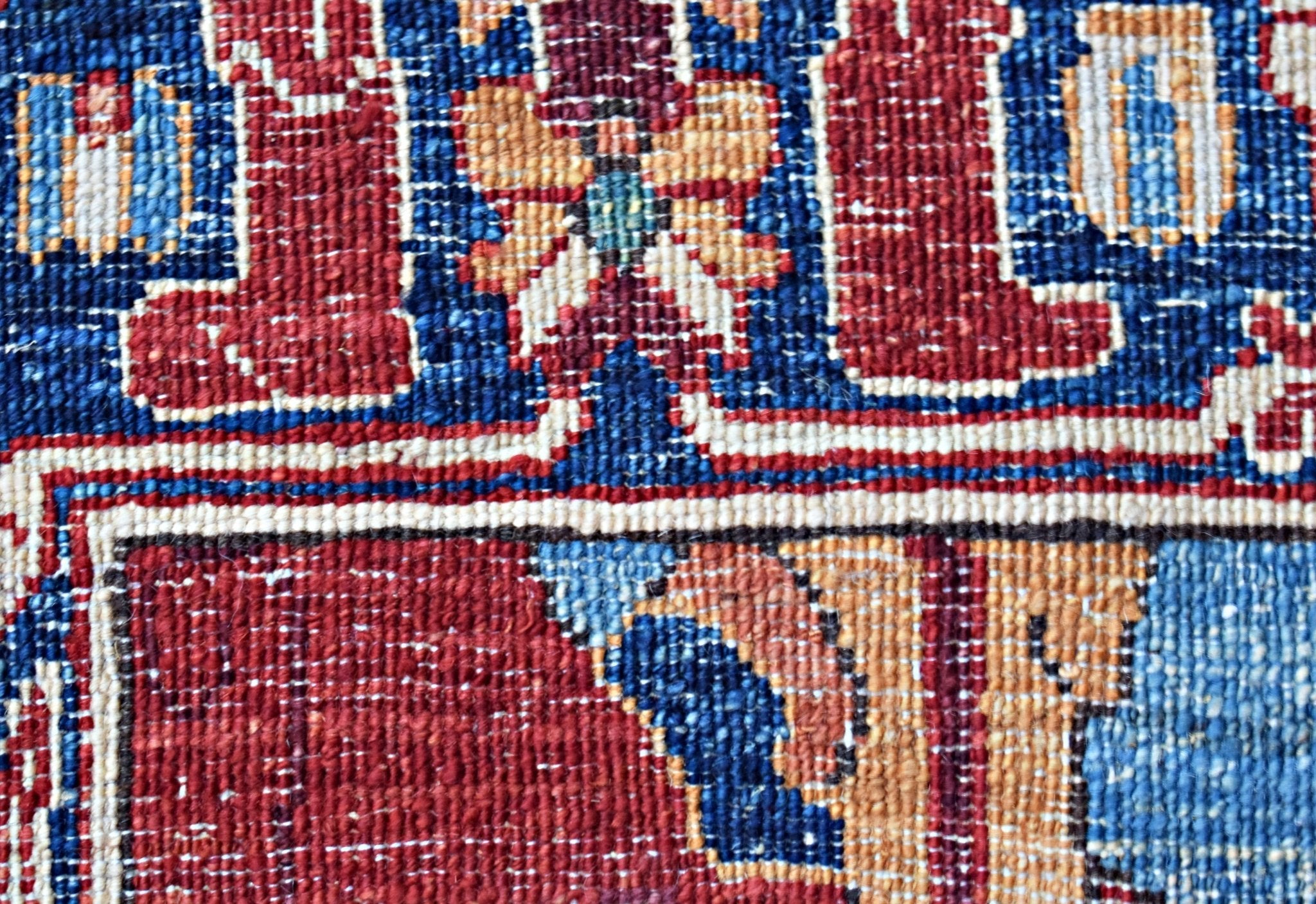 Handmade Traditional Afghan Chobi Rug | 246 x 154 cm | 8'1" x 5'1" - Najaf Rugs & Textile