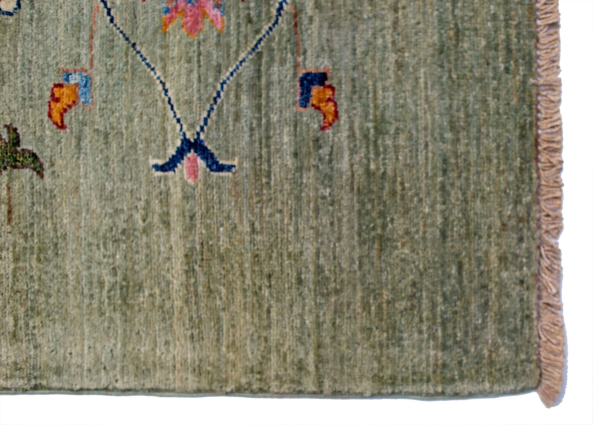 Handmade Traditional Afghan Chobi Rug | 301 x 250 cm | 9'11" x 8'3" - Najaf Rugs & Textile