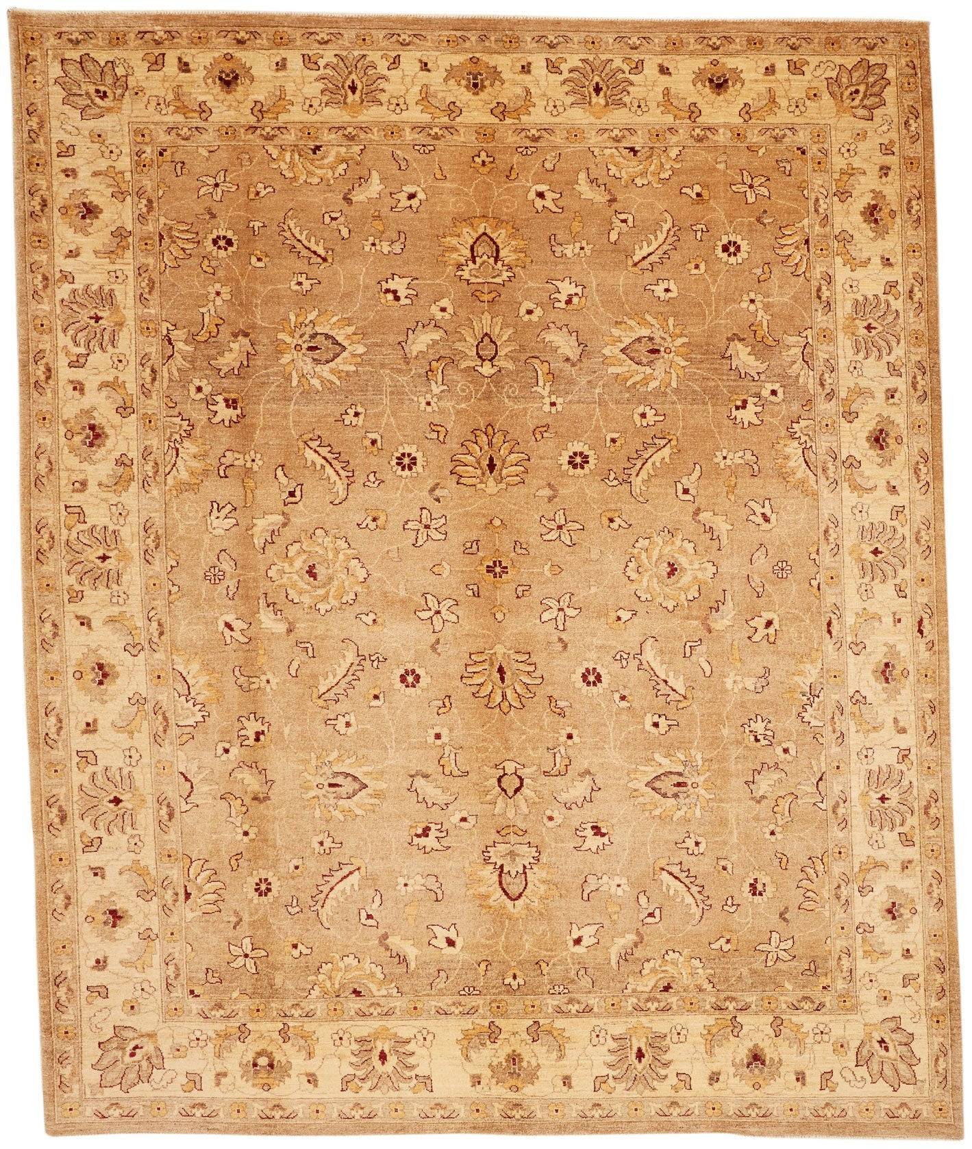 Handmade Traditional Afghan Chobi Rug | 306 x 248 cm | 10' x 8'13" - Najaf Rugs & Textile