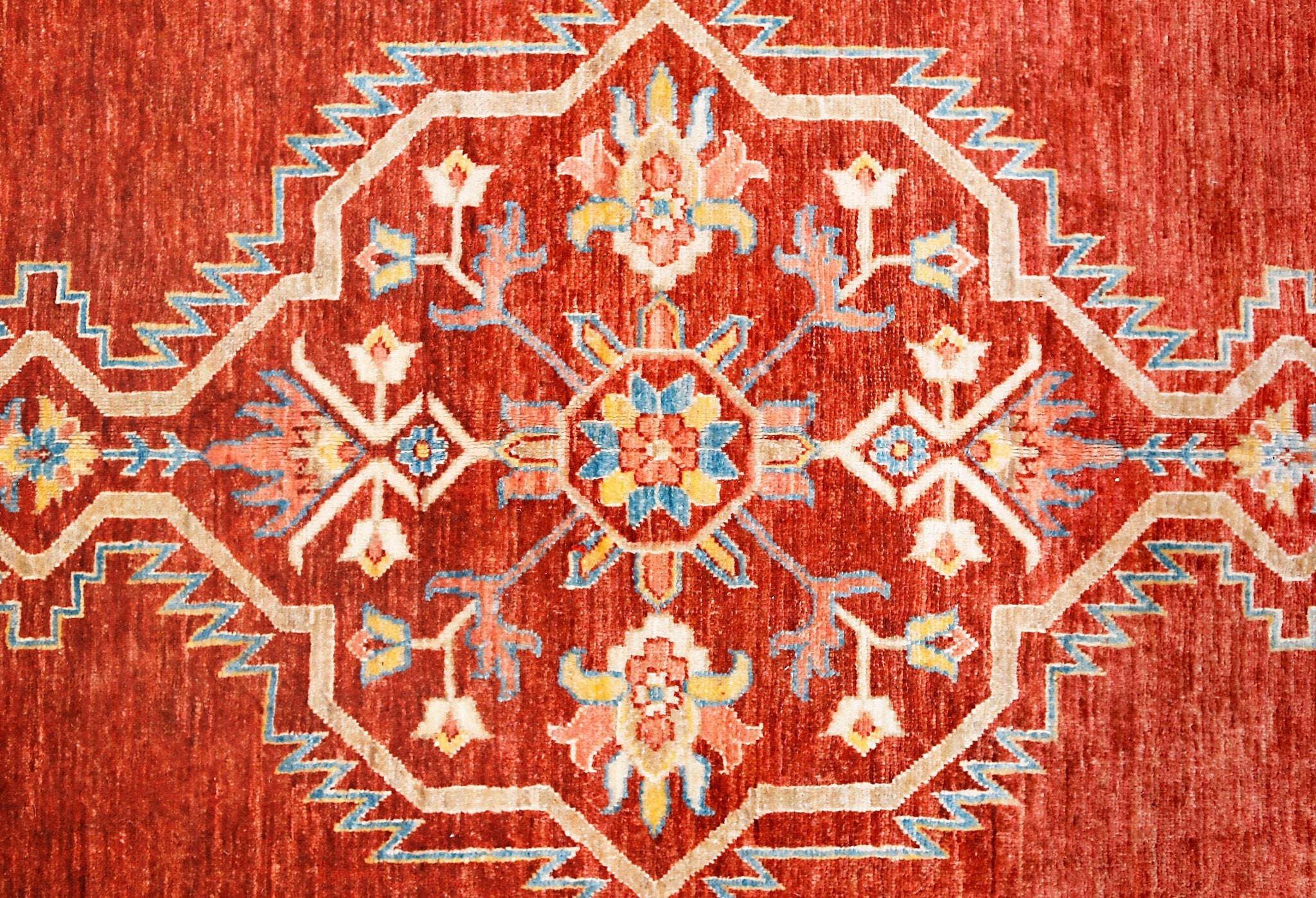 Handmade Traditional Afghan Chobi Rug | 306 x 249 cm | 10'1" x 8'2" - Najaf Rugs & Textile