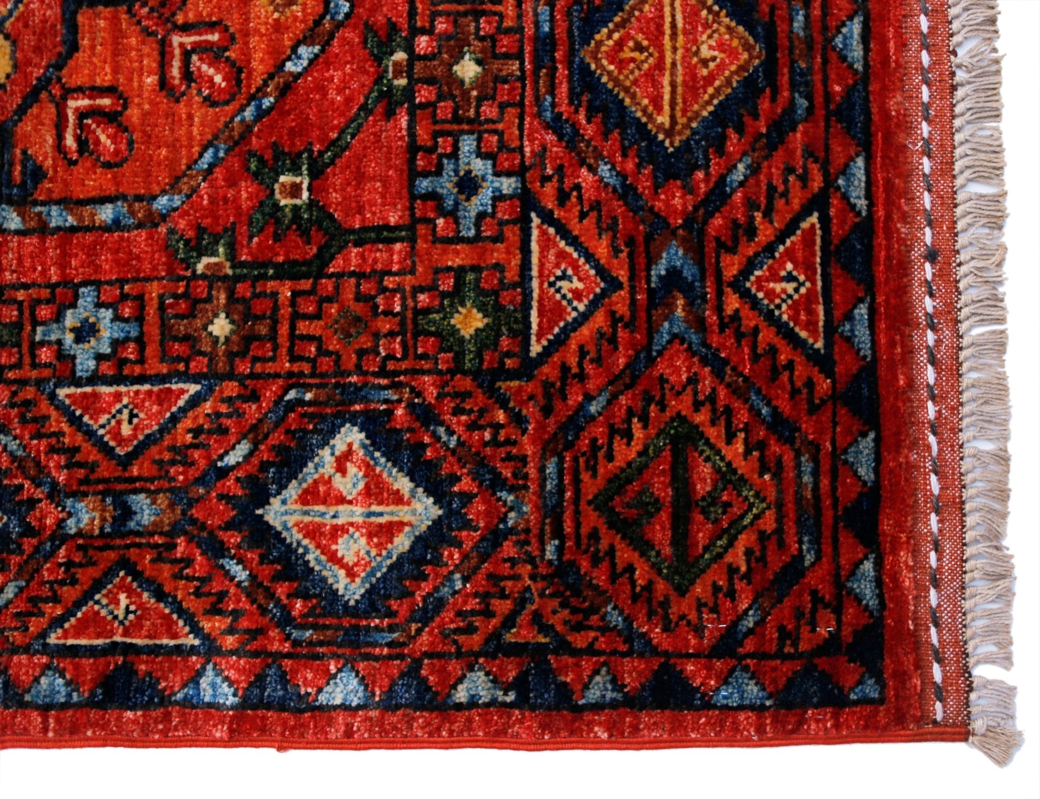 Handmade Traditional Afghan Chobi Rug | 314 x 257 cm | 10'4" x 8'2" - Najaf Rugs & Textile