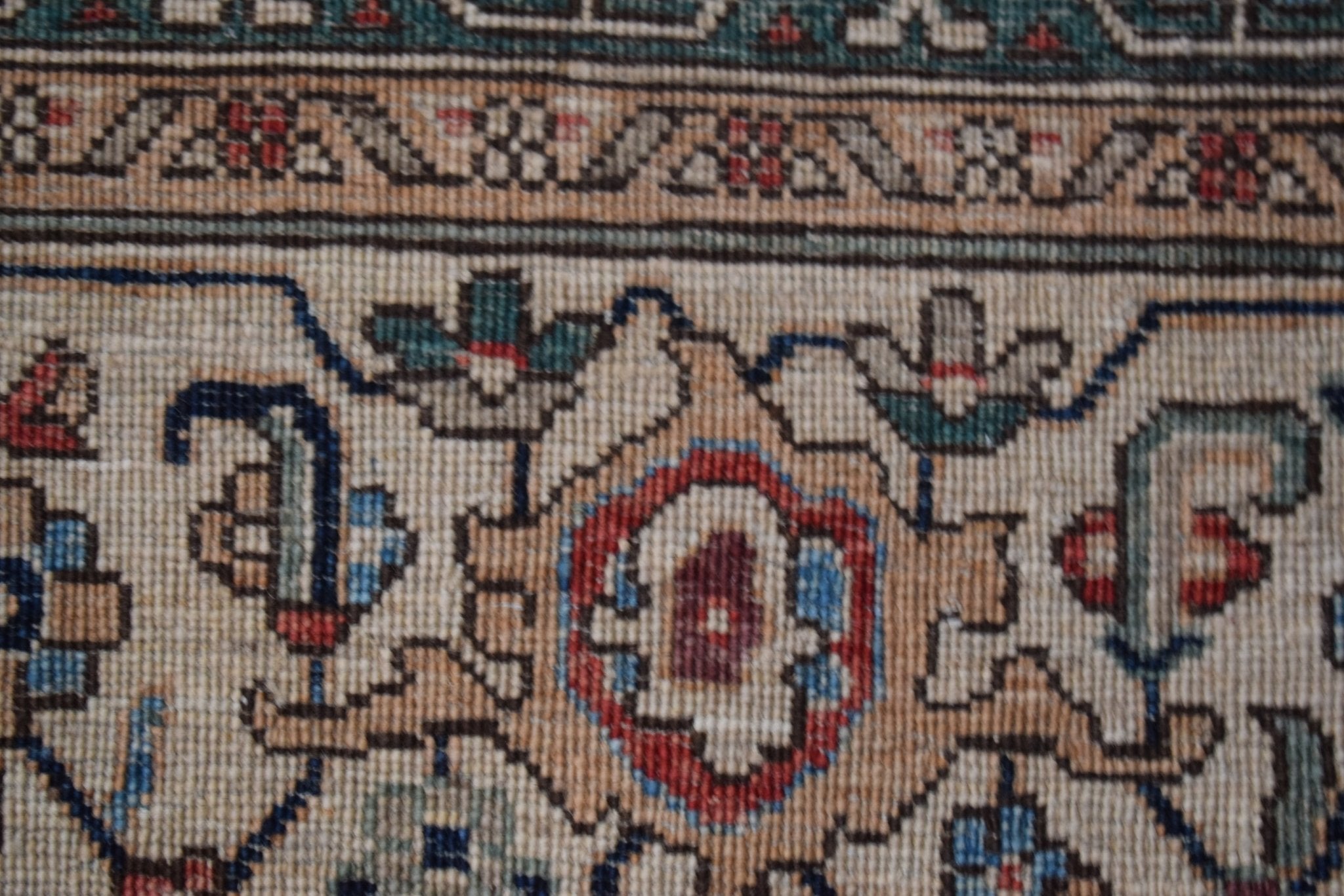 Handmade Traditional Afghan Chobi Rug | 358 x 275 cm | 11'9" x 9' - Najaf Rugs & Textile