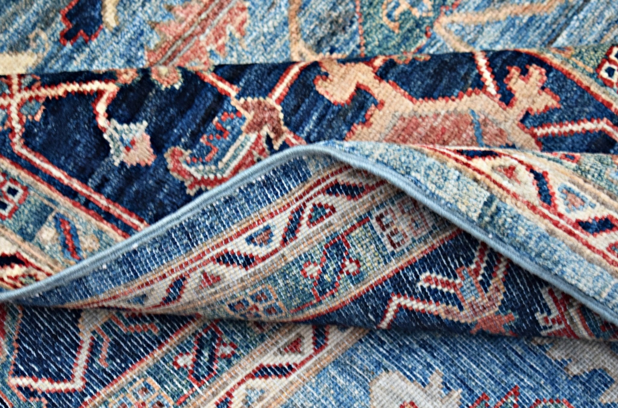 Handmade Traditional Afghan Chobi Rug | 364 x 272 cm | 11'11" x 8'11" - Najaf Rugs & Textile