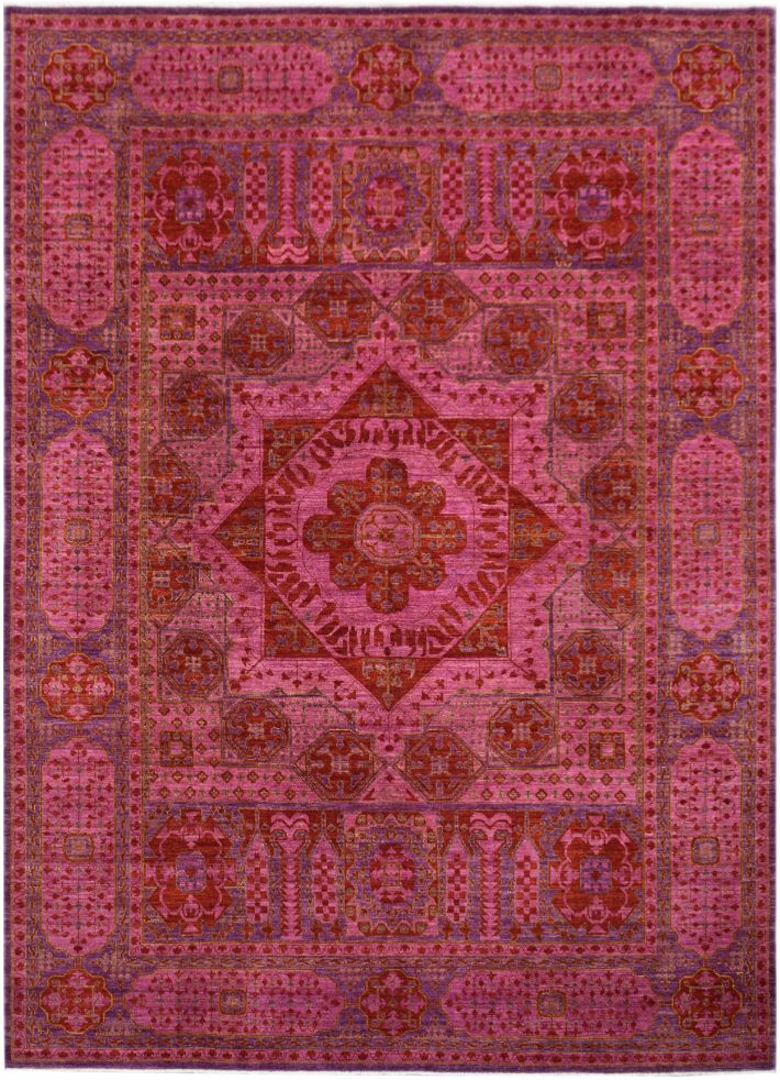 Handmade Traditional Afghan Mamluk Rug | 341 x 253 cm | 11'18" x 8'3" - Najaf Rugs & Textile