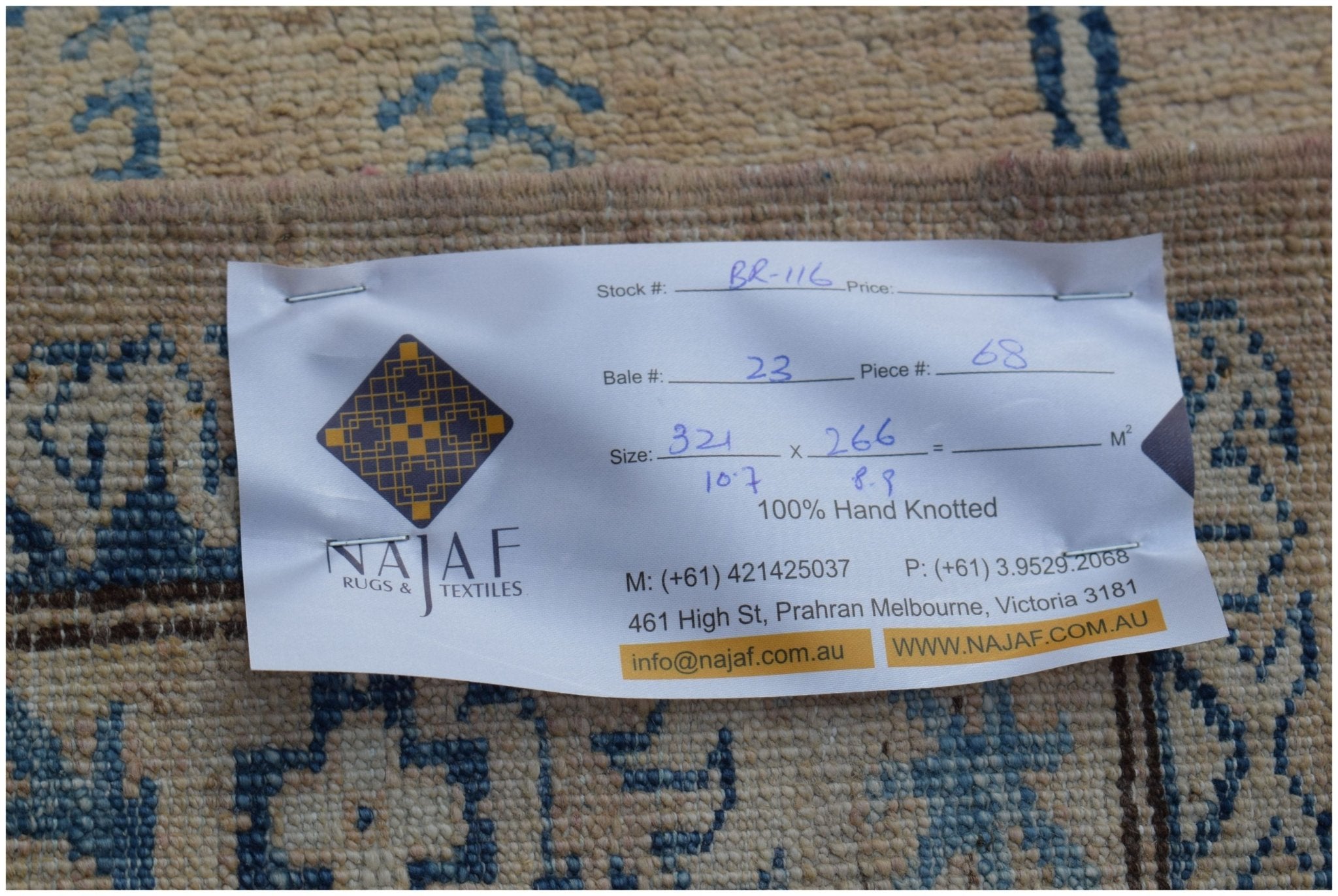 Handmade Traditional Afghan Super Kazakh Rug | 321 x 266 cm | 10'7" x 8'9" - Najaf Rugs & Textile