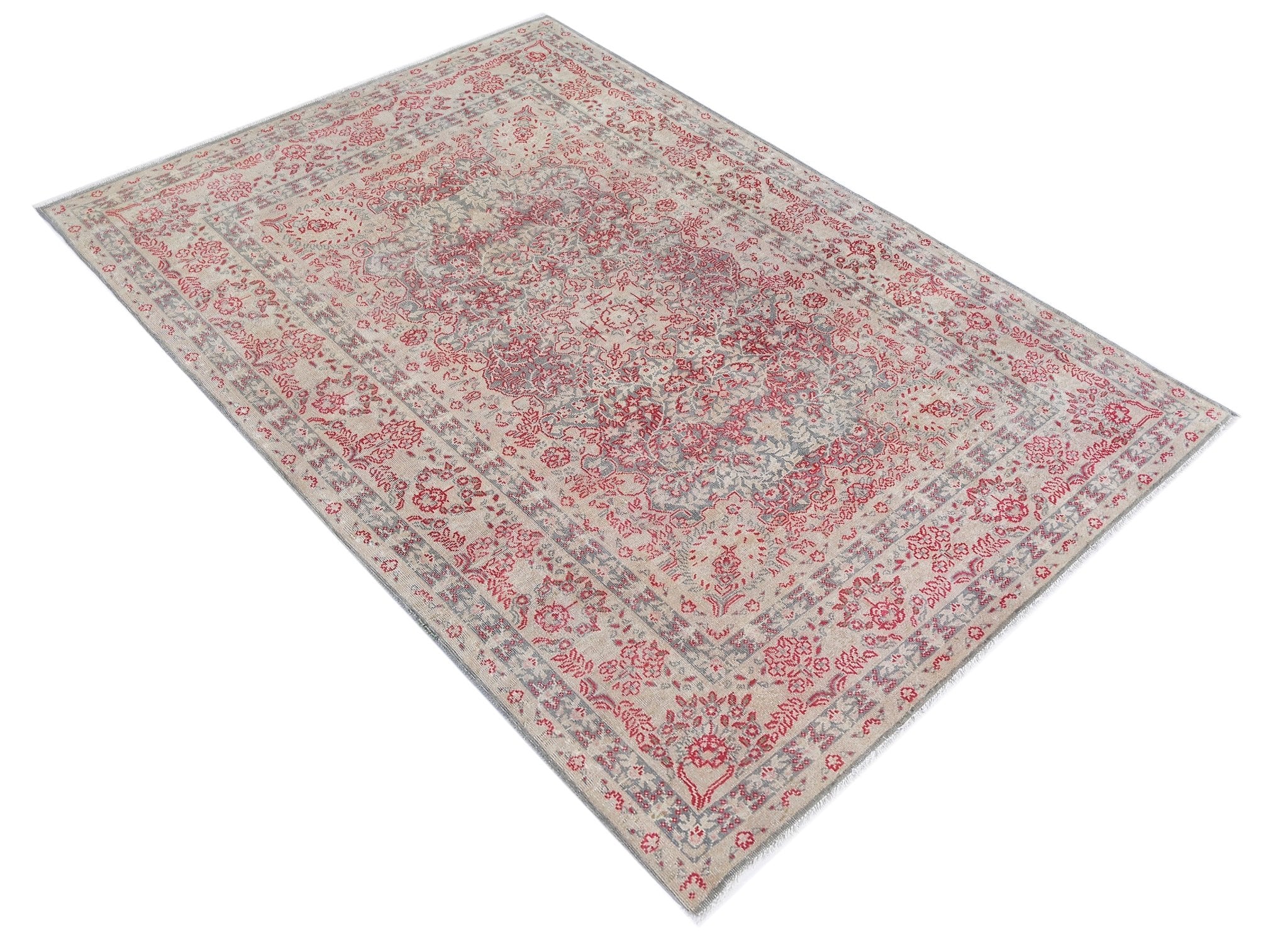 Handmade Traditional Pakistani Rug | 183 x 123 cm | 6' x 4' - Najaf Rugs & Textile