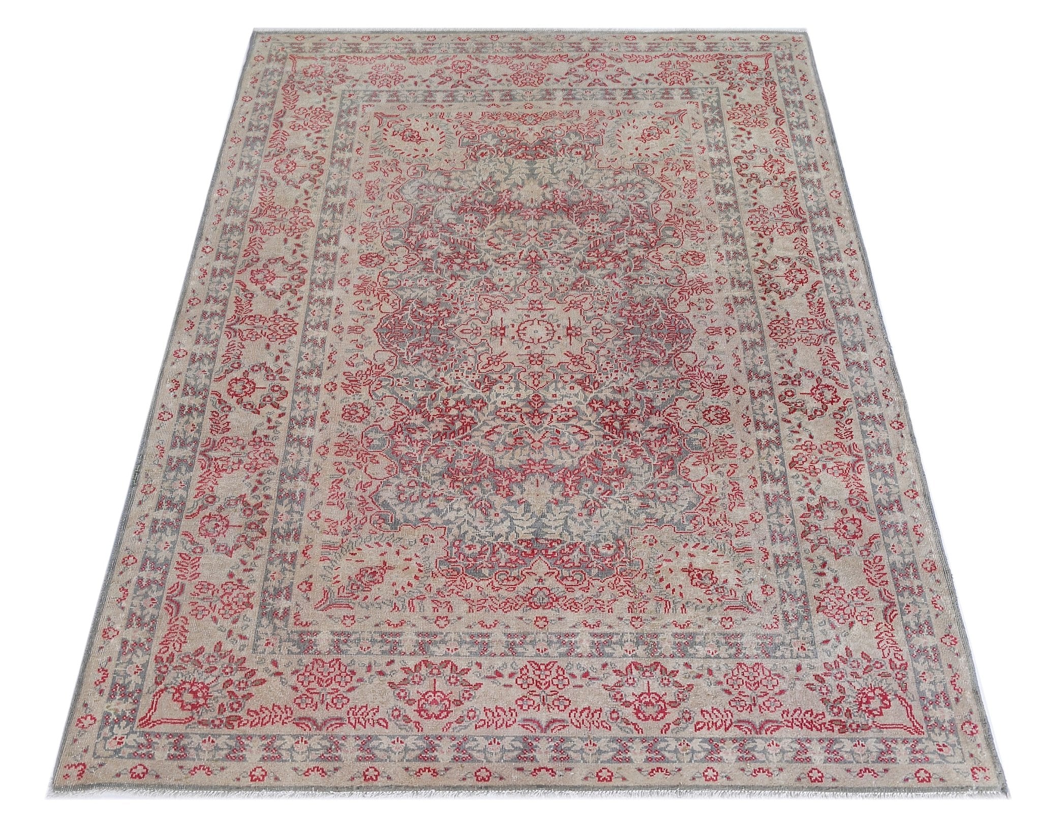 Handmade Traditional Pakistani Rug | 183 x 123 cm | 6' x 4' - Najaf Rugs & Textile