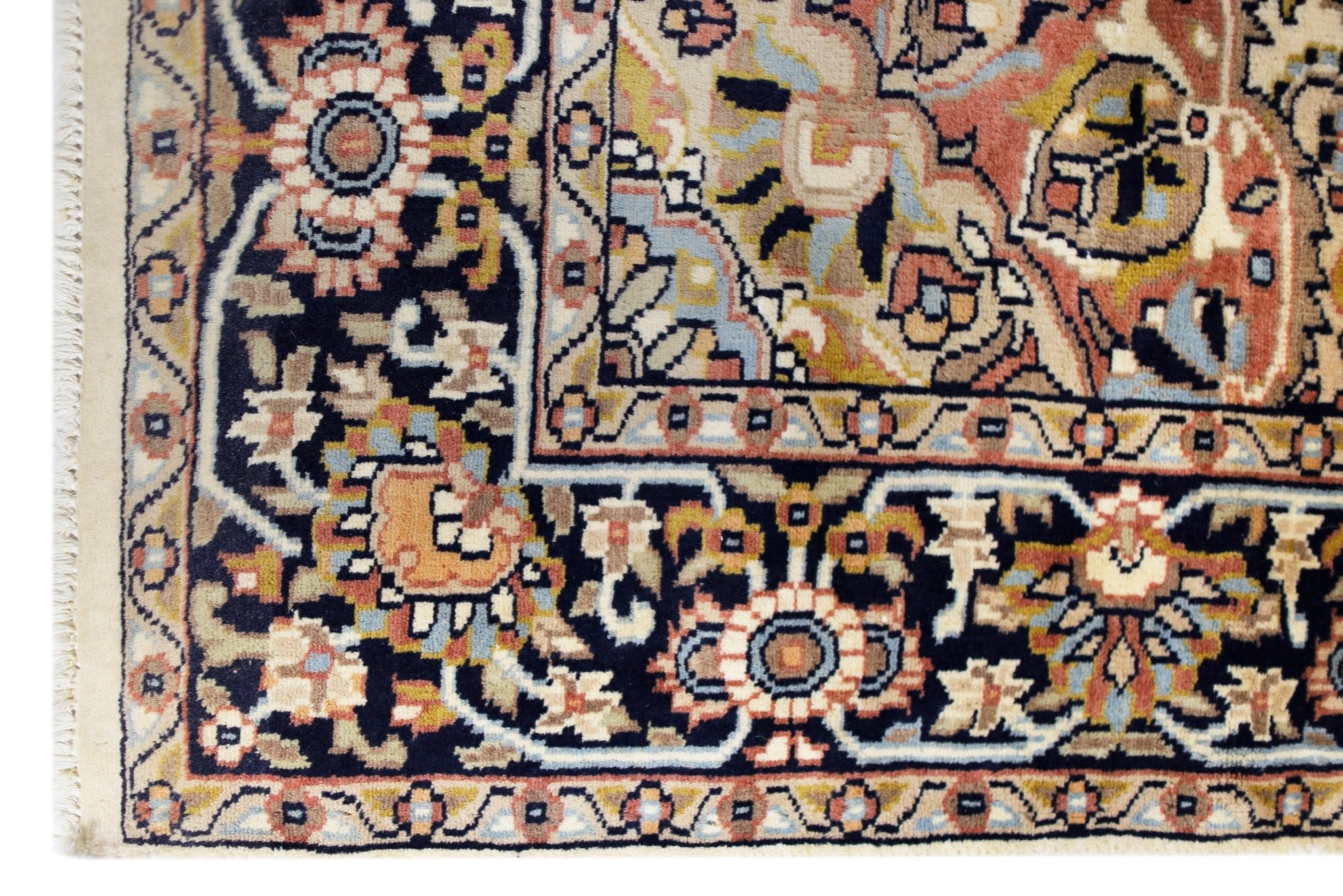 Handmade Traditional Pakistani Rug | 185 x 118 cm | 6'1" x 3'10" - Najaf Rugs & Textile