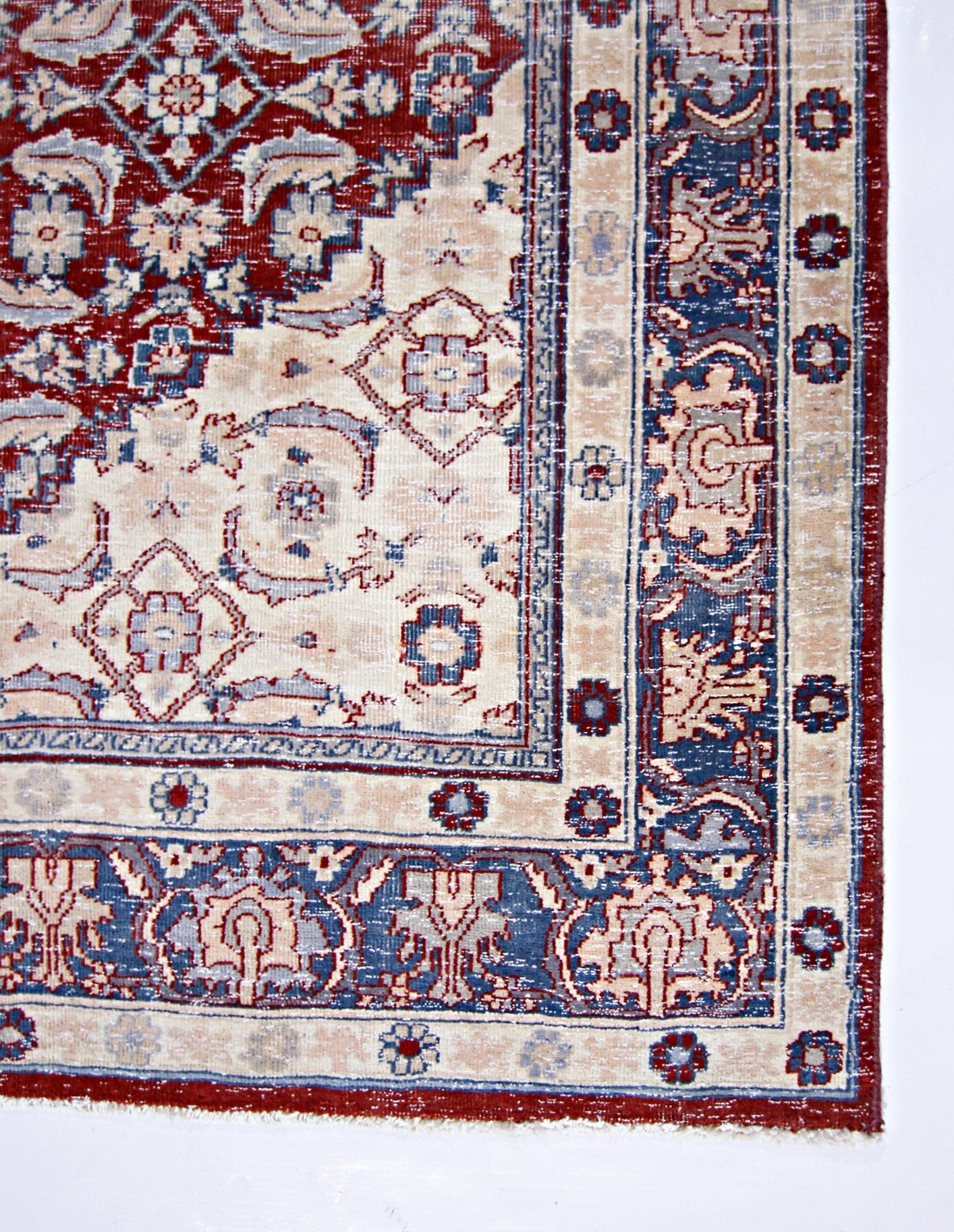 Handmade Traditional Pakistani Rug | 191 x 132 cm | 6'3" x 4'4" - Najaf Rugs & Textile