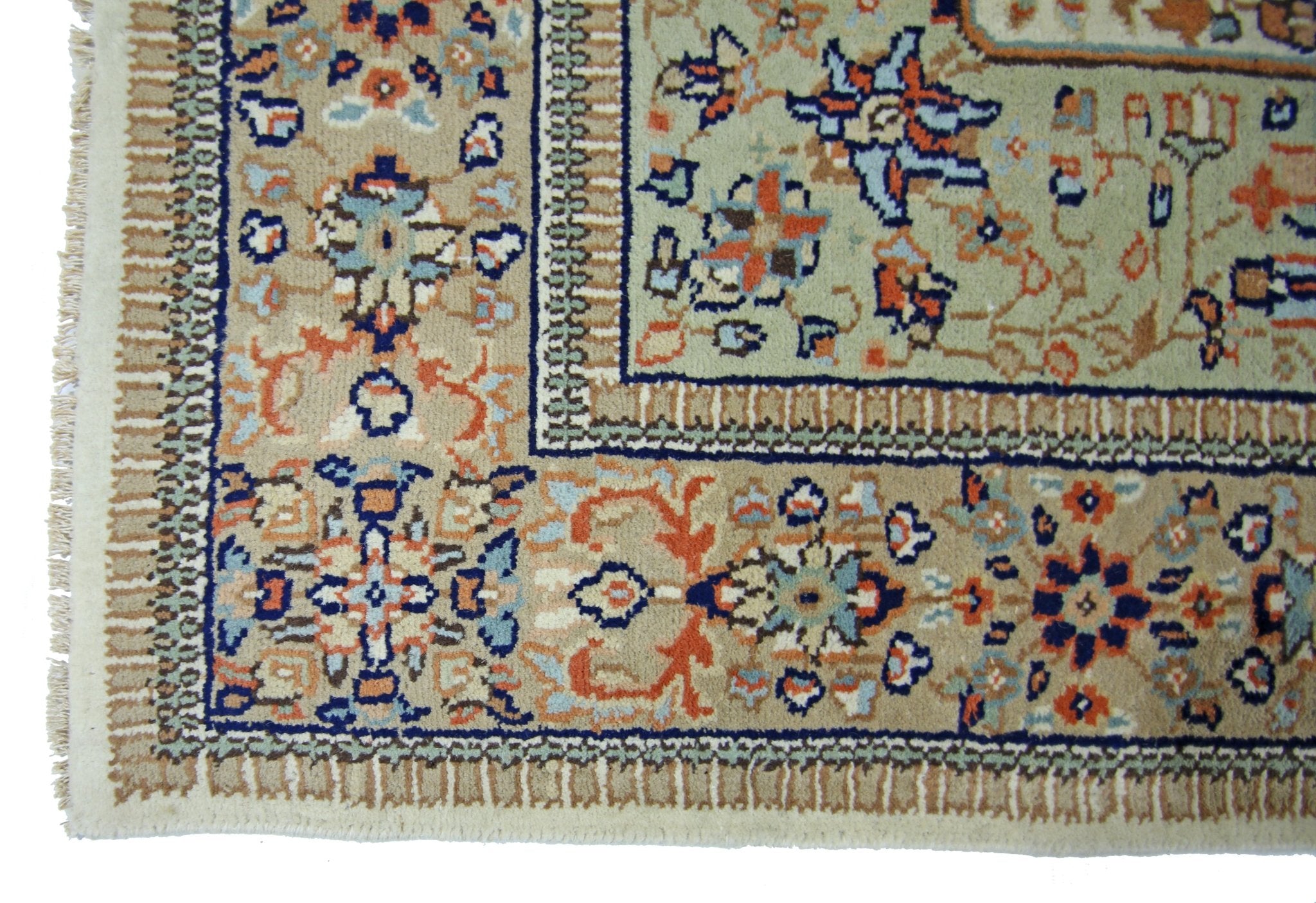 Handmade Traditional Pakistani Rug | 203 x 120 cm | 6'8" x 3'11" - Najaf Rugs & Textile