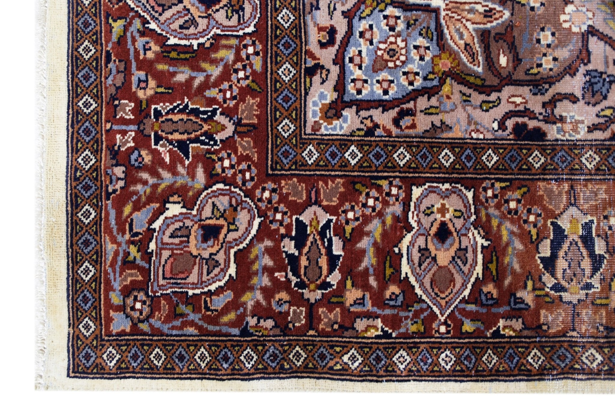 Handmade Traditional Pakistani Rug | 225 x 138 cm | 7'5" x 4'6" - Najaf Rugs & Textile