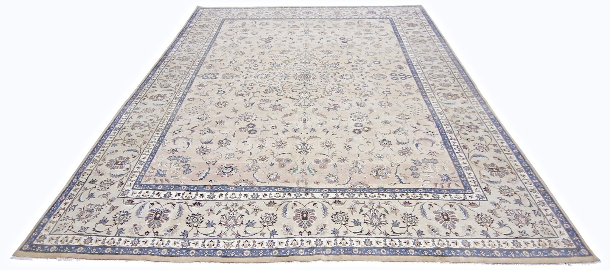Handmade Traditional Pakistani Rug | 329 x 241 cm | 10'10" x 7'11" - Najaf Rugs & Textile