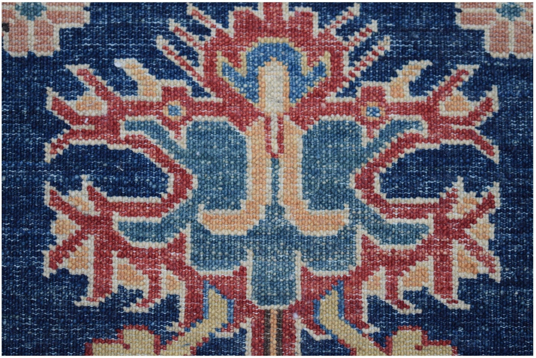 Handmade Traditional Super Kazakh Hallway Runner | 298 x 80 cm | 9'9" x 2'8" - Najaf Rugs & Textile