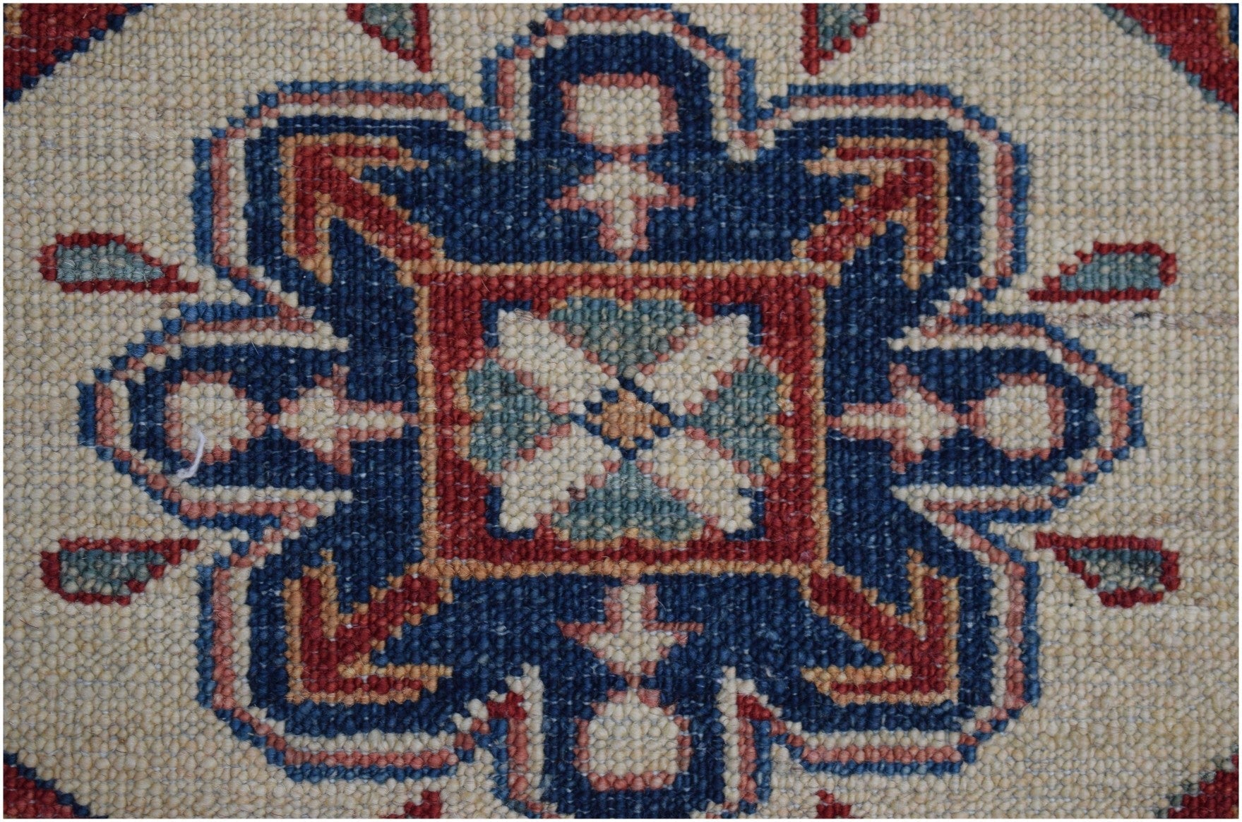 Handmade Traditional Super Kazakh Rug | 230 x 169 cm | 7'7" x 5'7" - Najaf Rugs & Textile