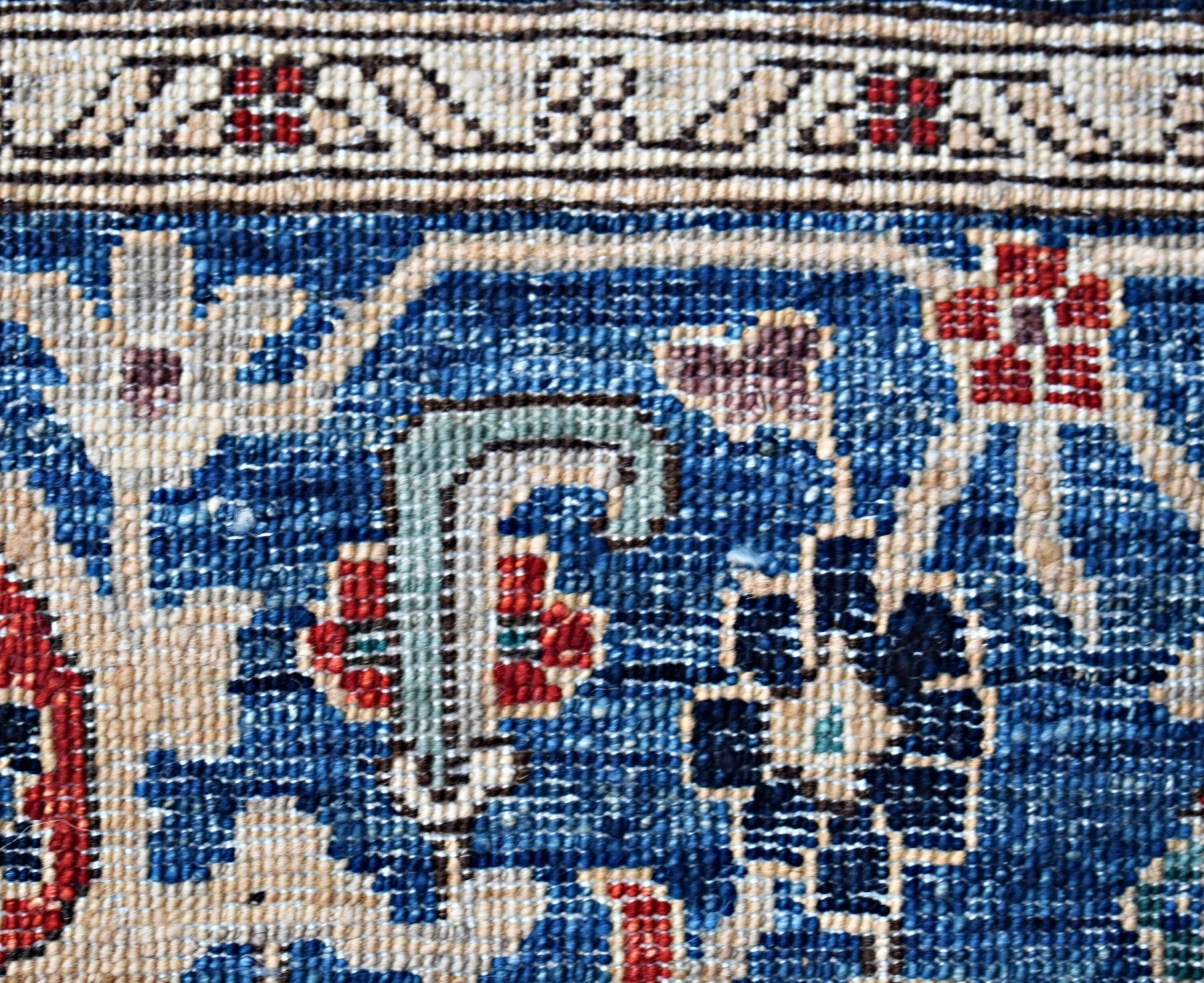 Handmade Transitional Afghan Chobi Rug | 425 x 306 cm | 13'11" x 10' - Najaf Rugs & Textile