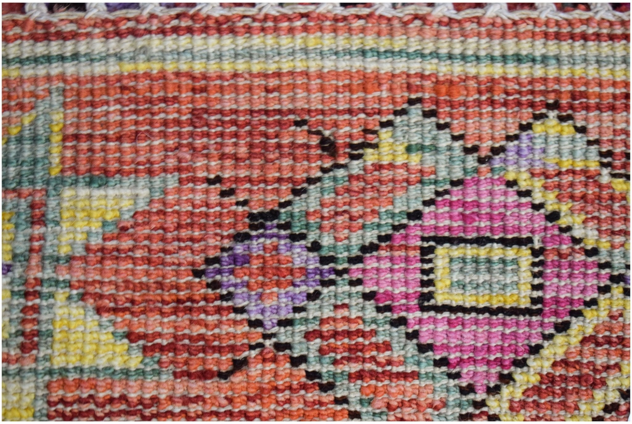 Handmade Transitional Tribal Afghan Rug | 307 x 201 cm | 10'1" x 6'7" - Najaf Rugs & Textile