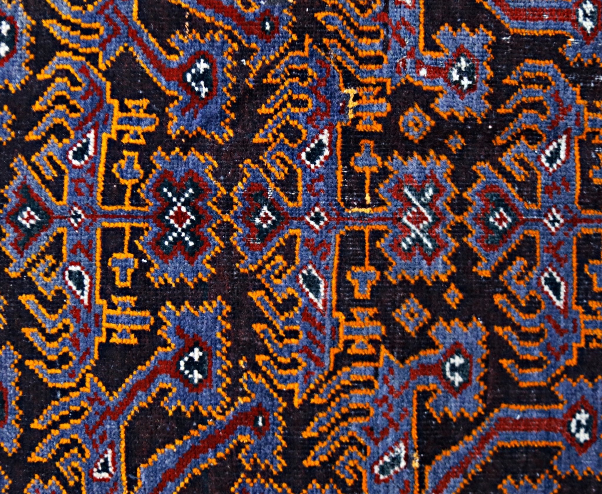 Handmade Tribal Afghan Balouch Prayer Rug | 124 x 77 cm | 4'1" x 2'6" - Najaf Rugs & Textile