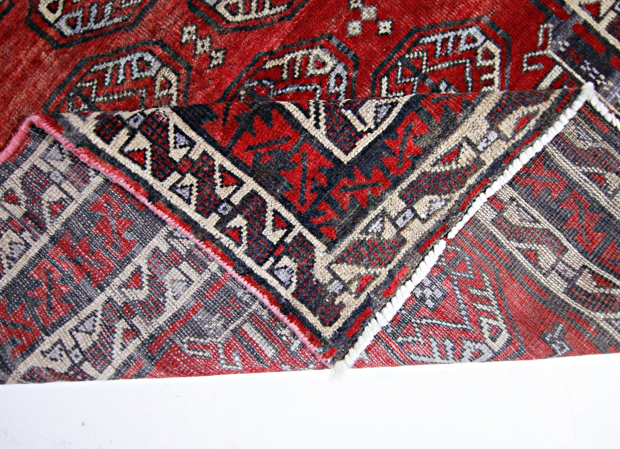 Handmade Tribal Afghan Balouch Rug | 175 x 111 cm | 5'9" x 3'8" - Najaf Rugs & Textile