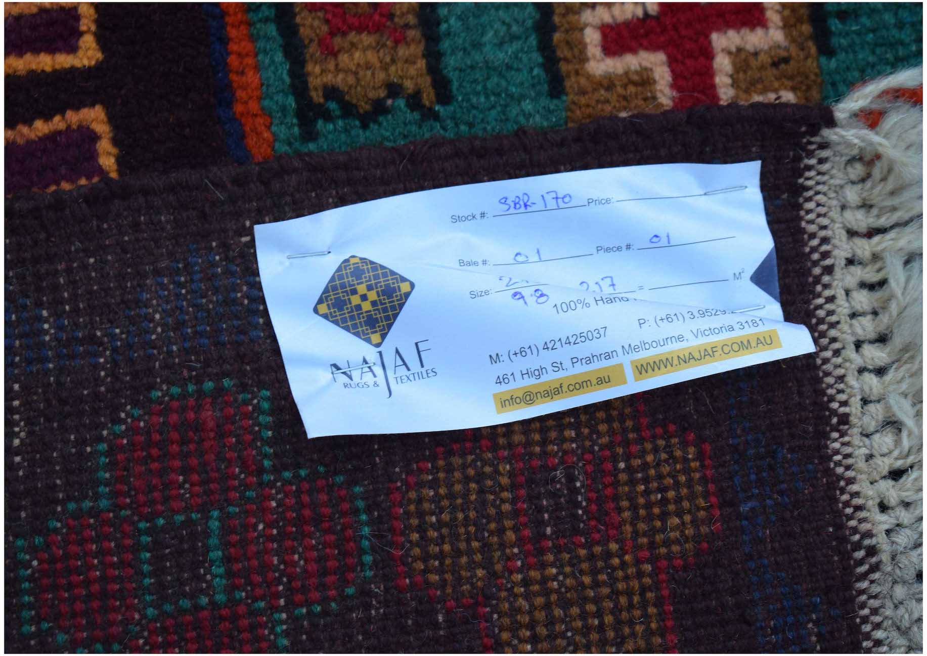 Handmade Tribal Afghan Balouch Rug | 293 x 217 cm | 9'8" x 7'2" - Najaf Rugs & Textile